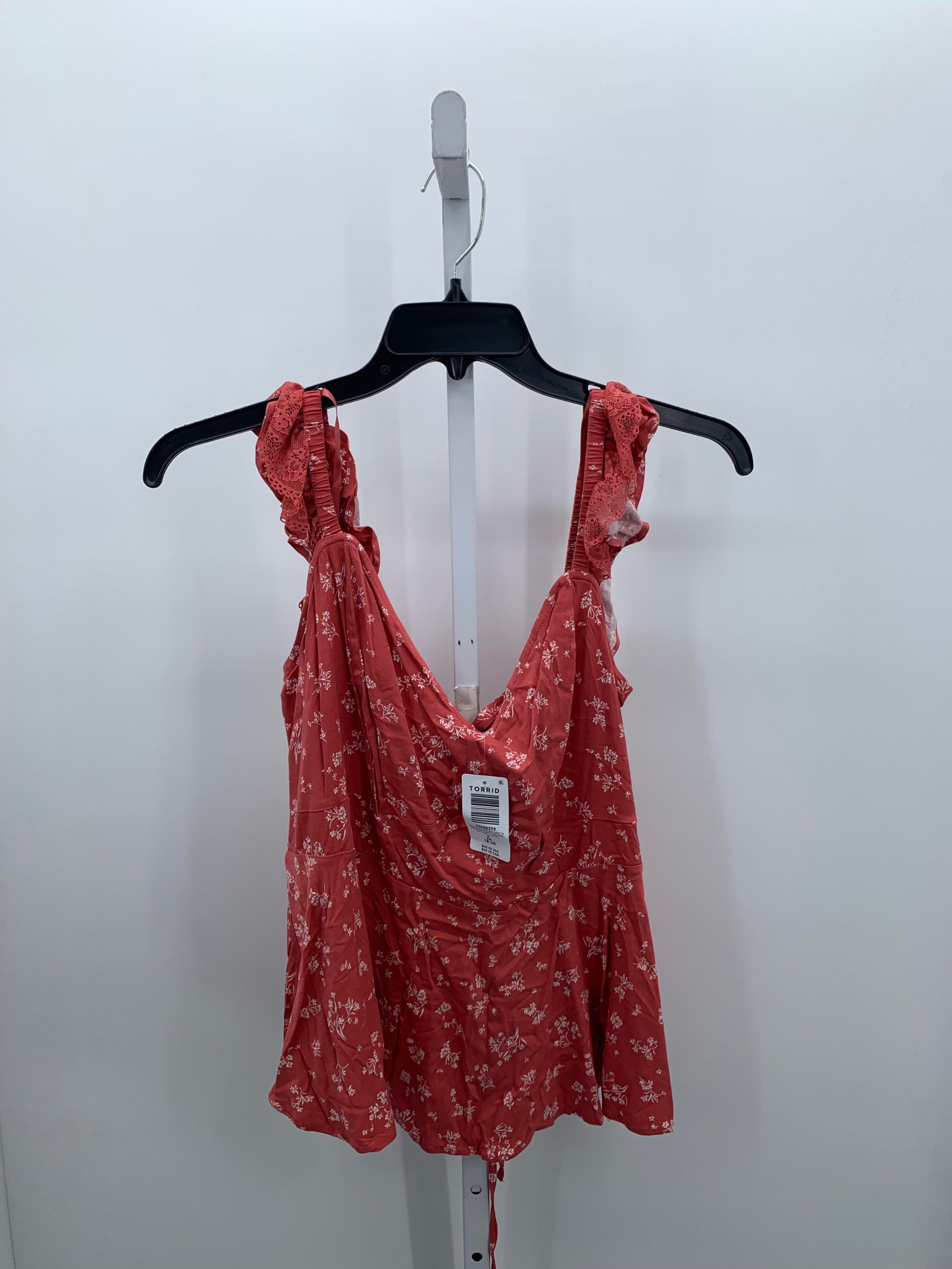 Torrid Size 2X Womens Sleeveless Shirt