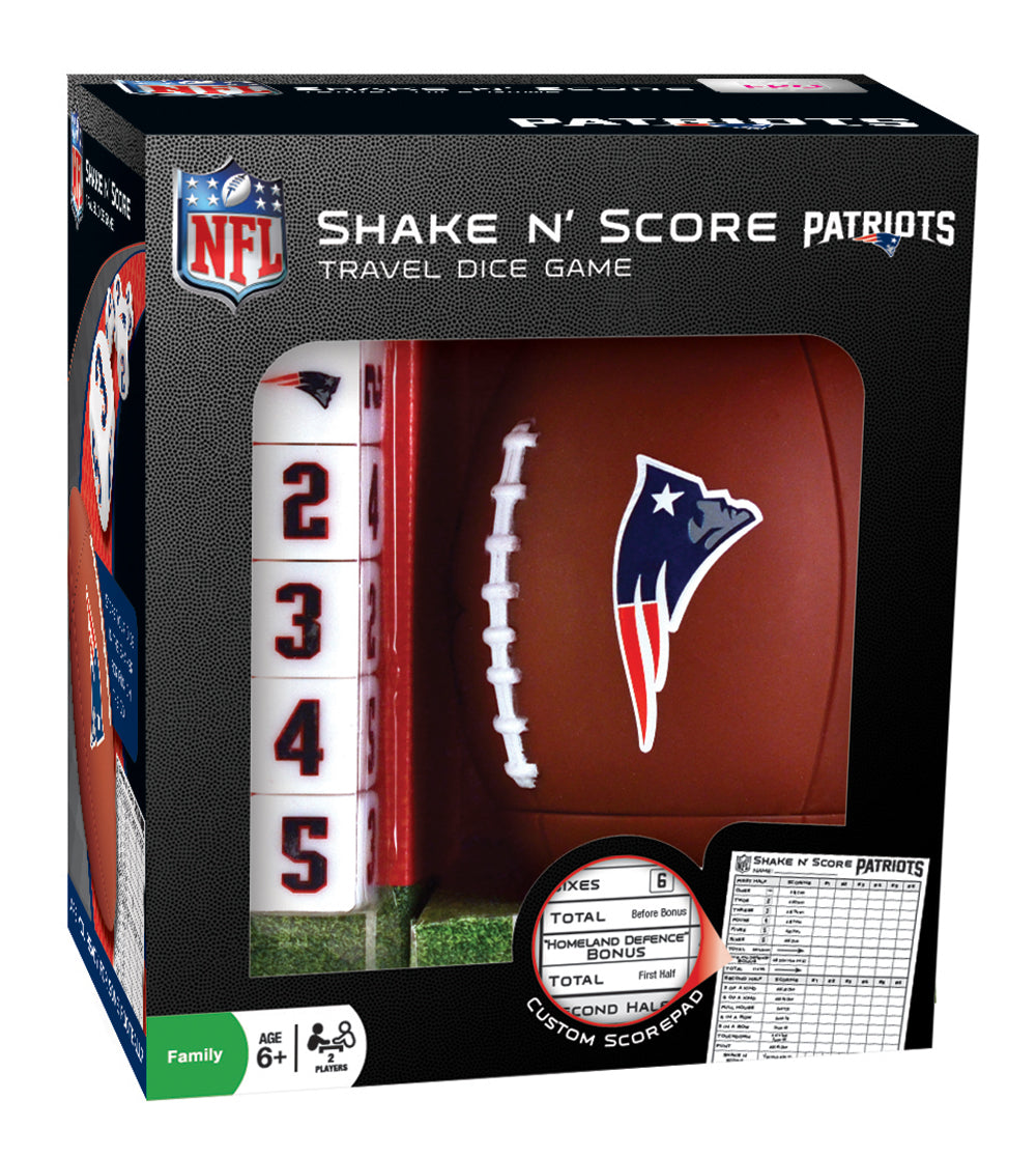 New England Patriots Shaken Score Puzzle -