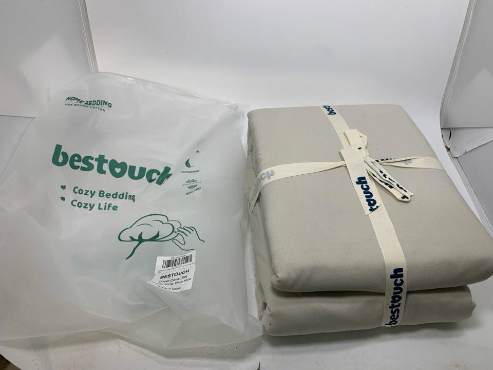 NIP BESTOUCH DUVET COVER SUPER KING PLUS SIZE.