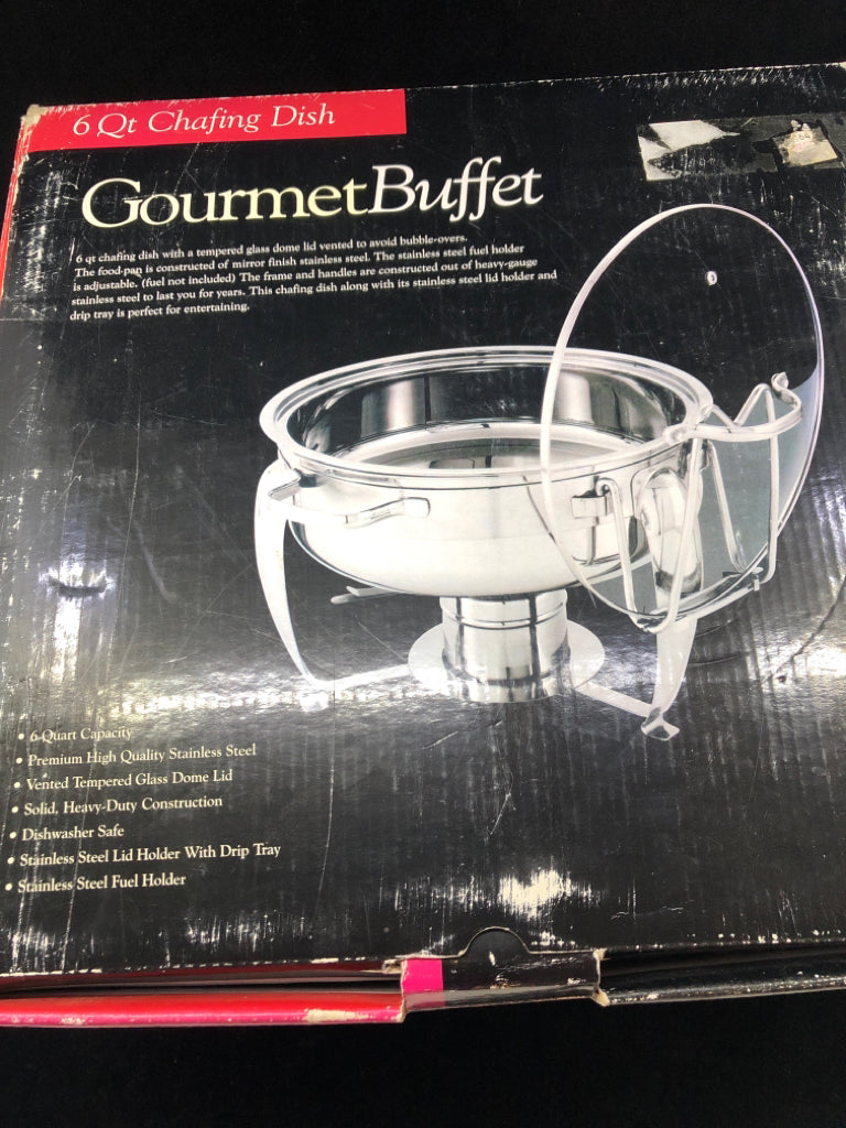 NIB 6 QT CHAFING DISH