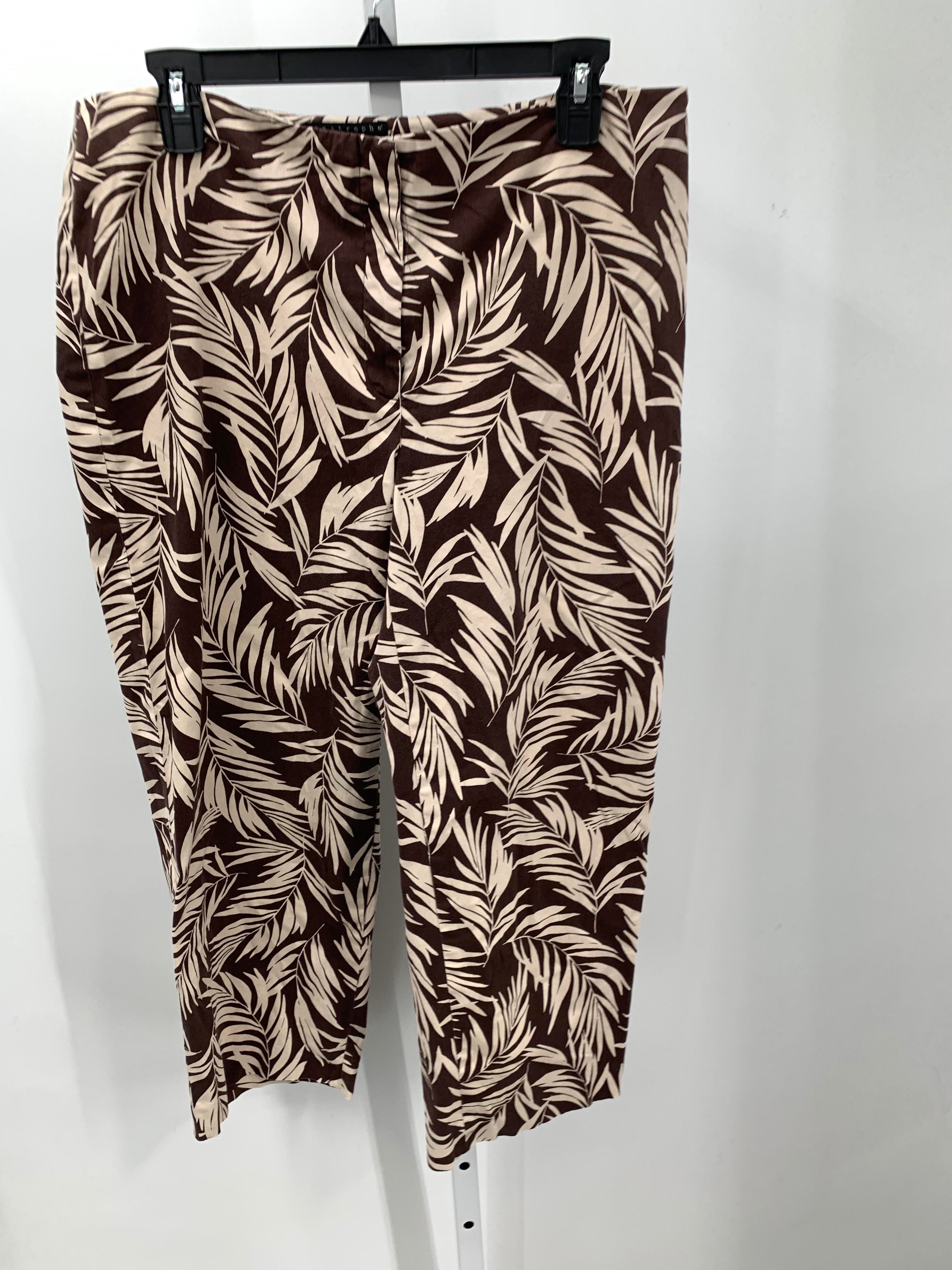 Apostrophe Size 16 Misses Cropped Pants