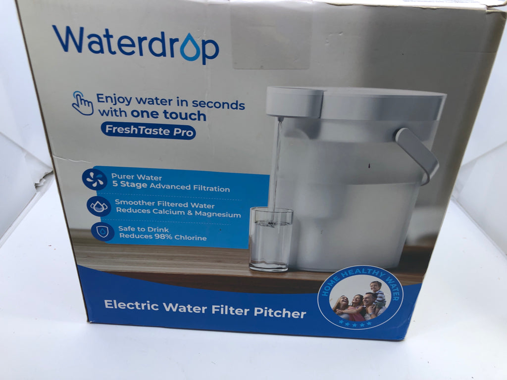 NIB ELECTRIC WATER FILTER PITCHER.