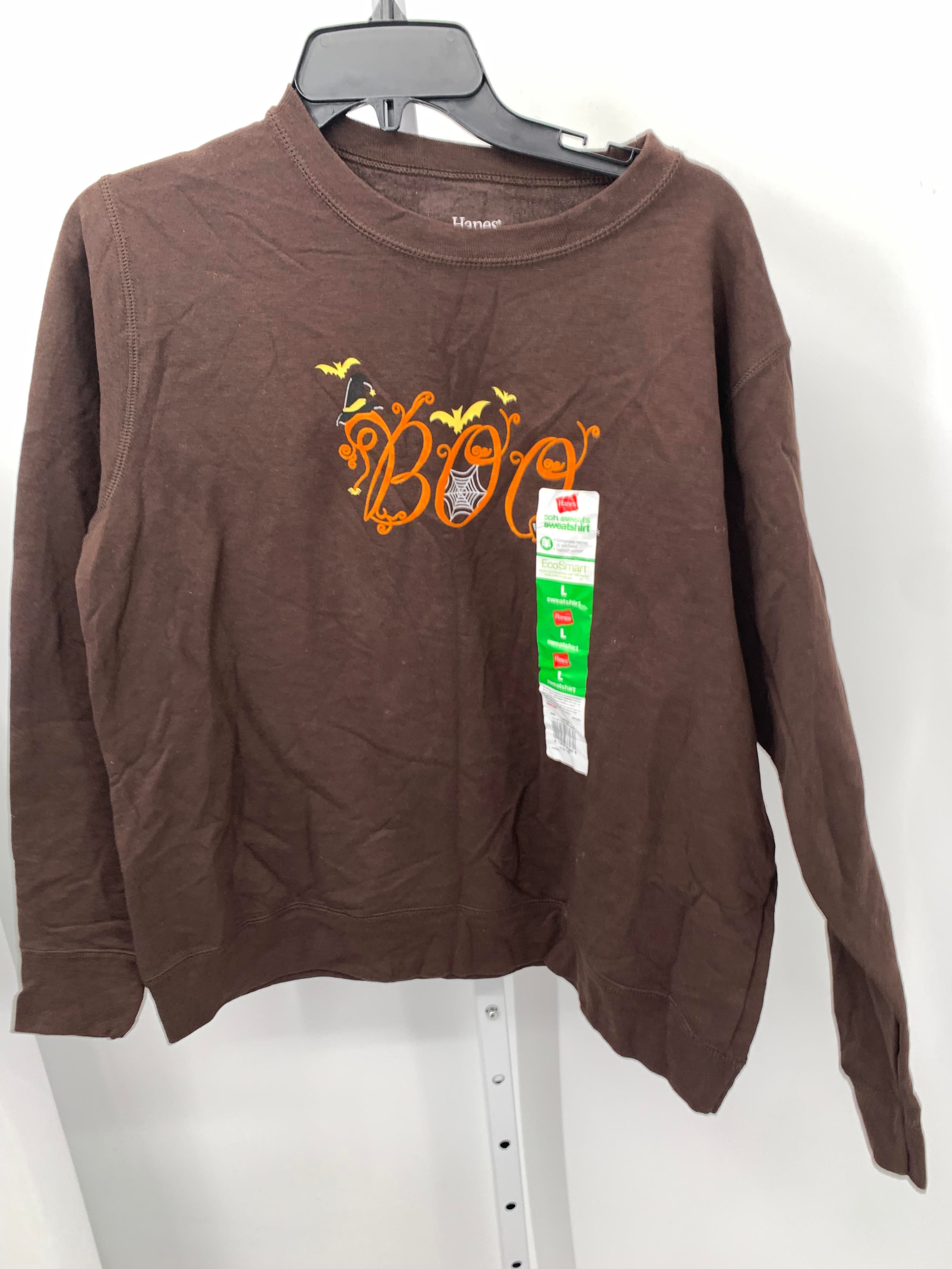 NEW LONG SLV SWEAT SHIRT BOO