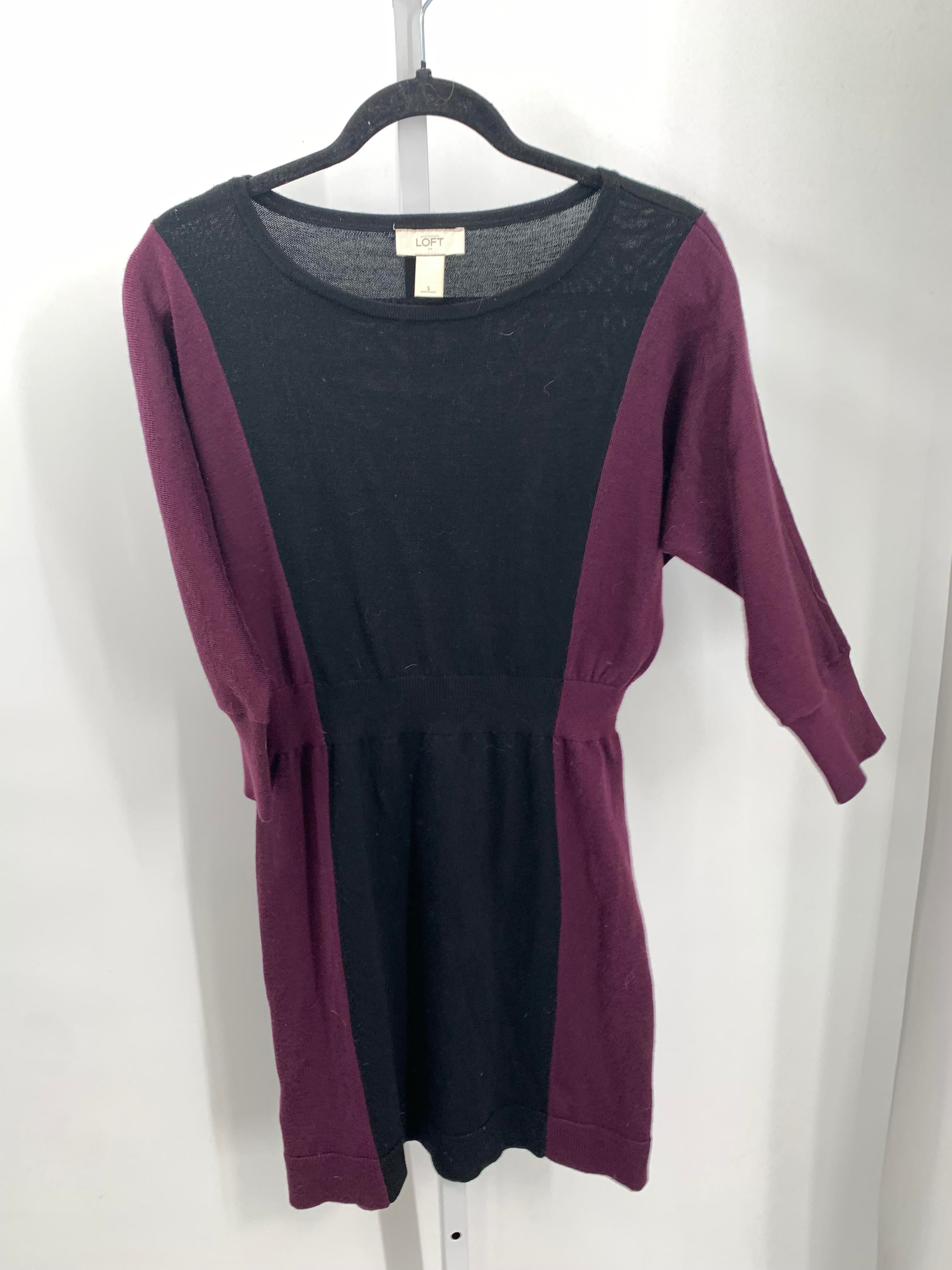 Loft Size Small Misses Long Sleeve Dress