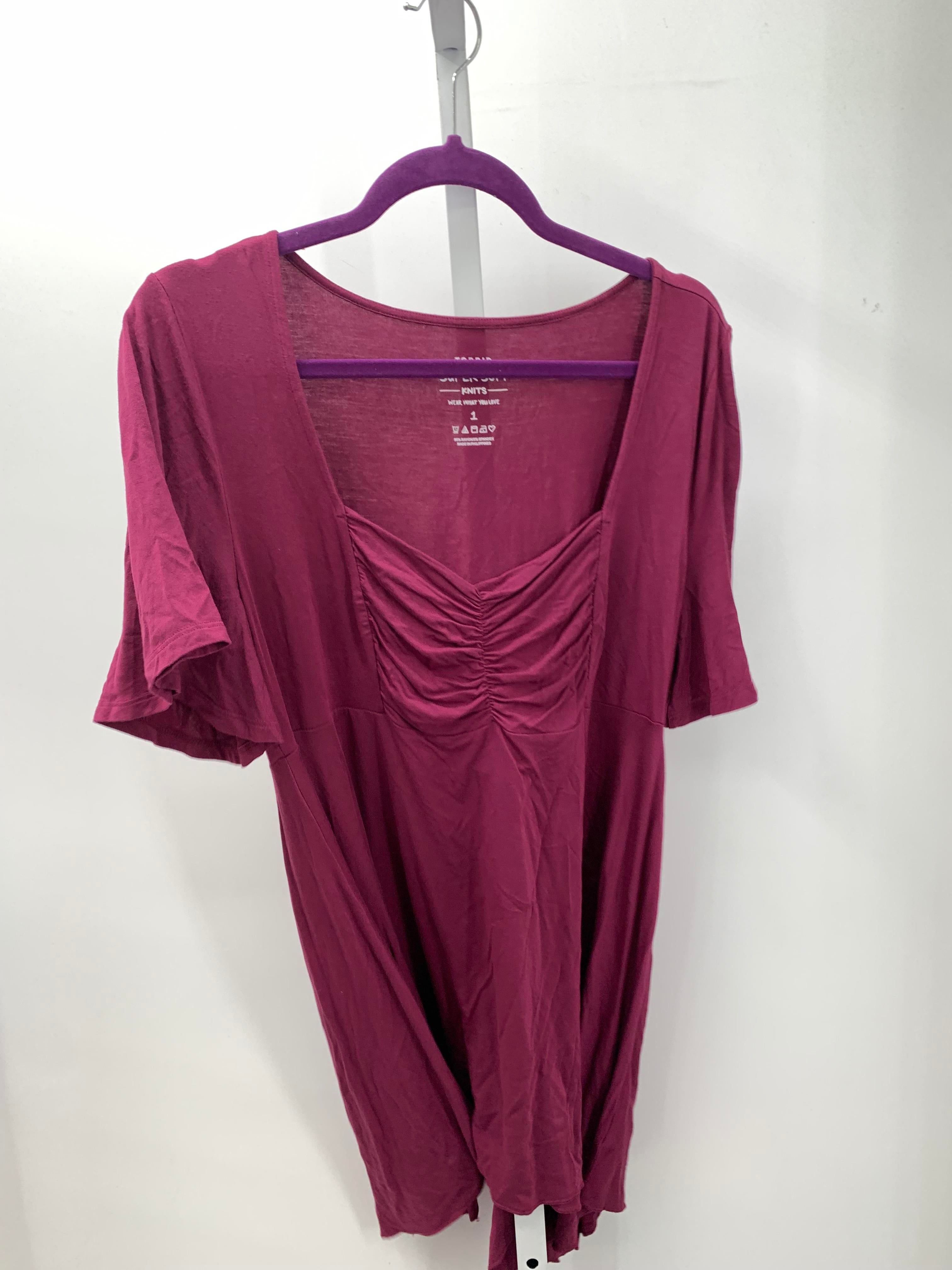 Torrid Size 1X Womens Short Sleeve Shirt