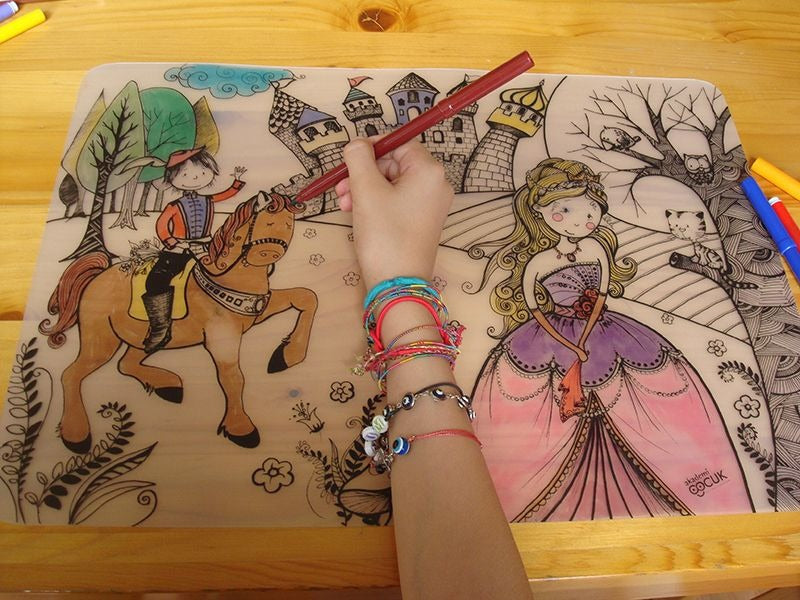 Funny Mat Placemat - Princess