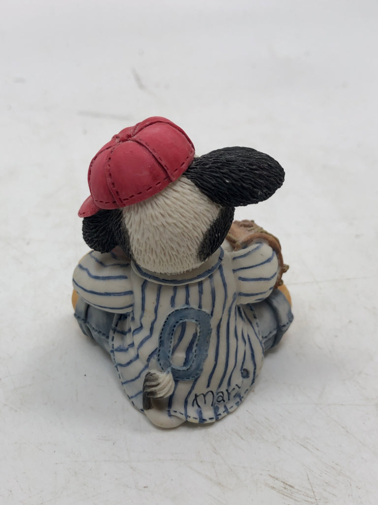 "TAKE ME OUT TO THE BULL GAME" MARY MOOMOOS FIGURINE.