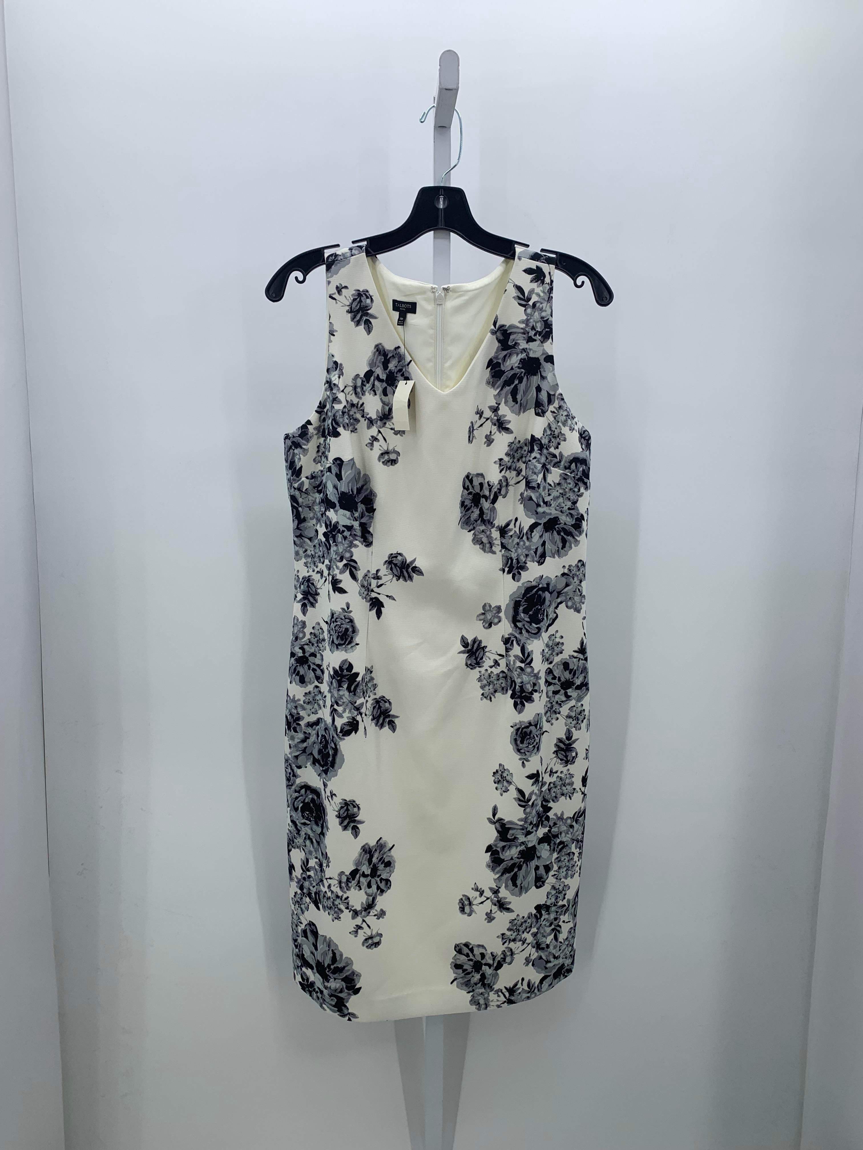 Talbots Size 14 Petite Petite Sleeveless Dress