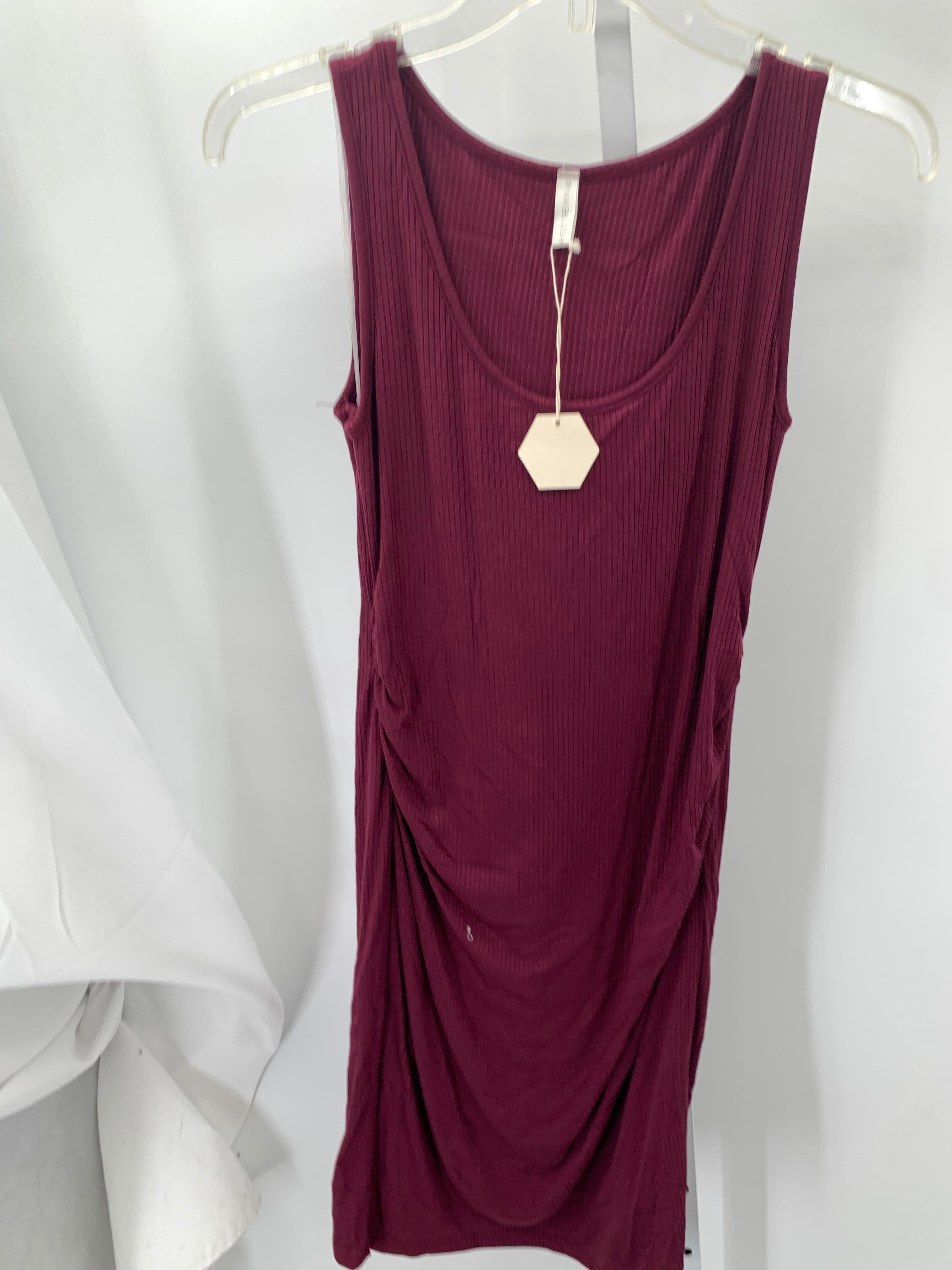 Pink Blush Purple Size Small Maternity Sleeveless Dress