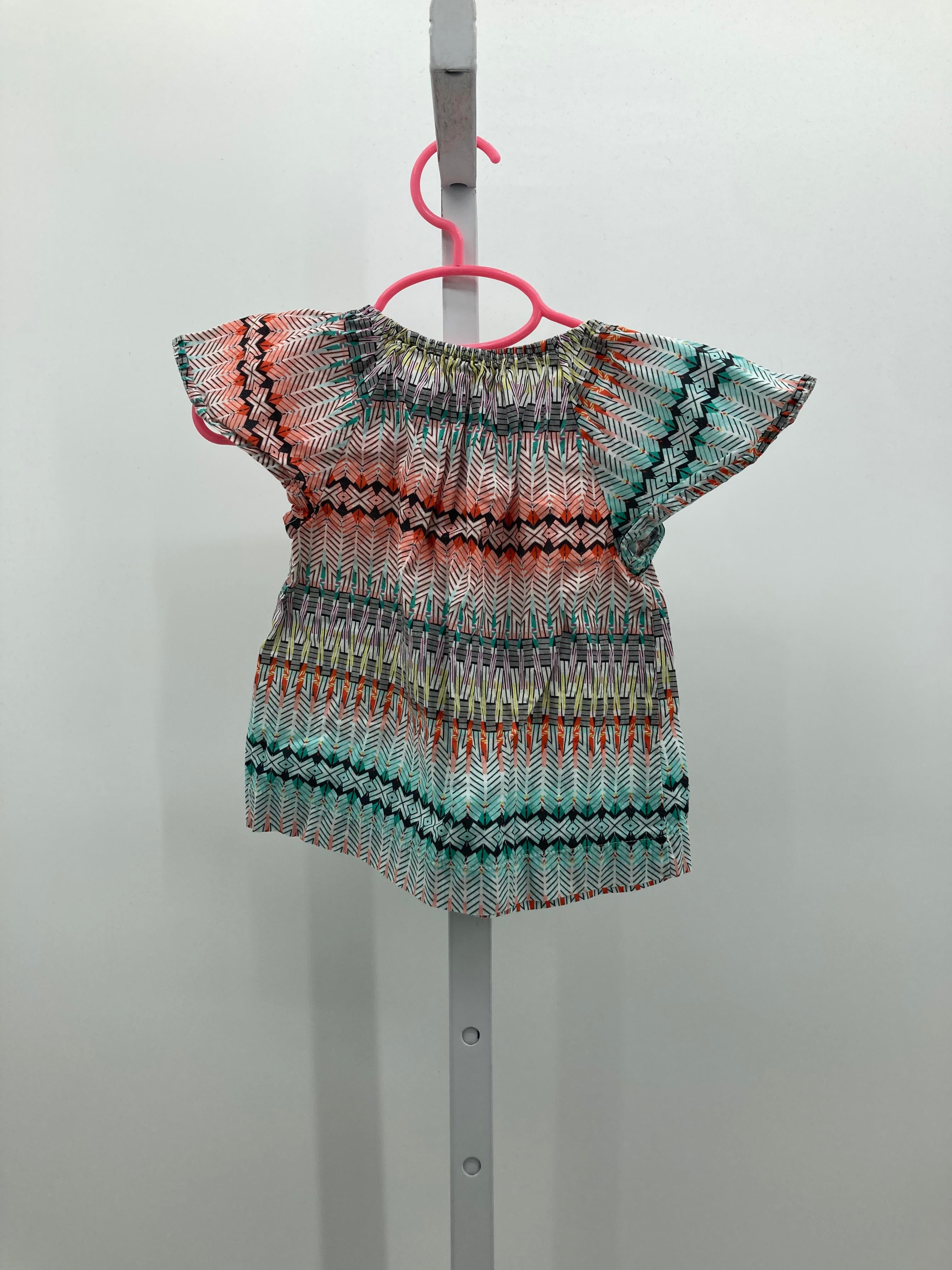 Size 2T Girls Short Sleeve Shirt