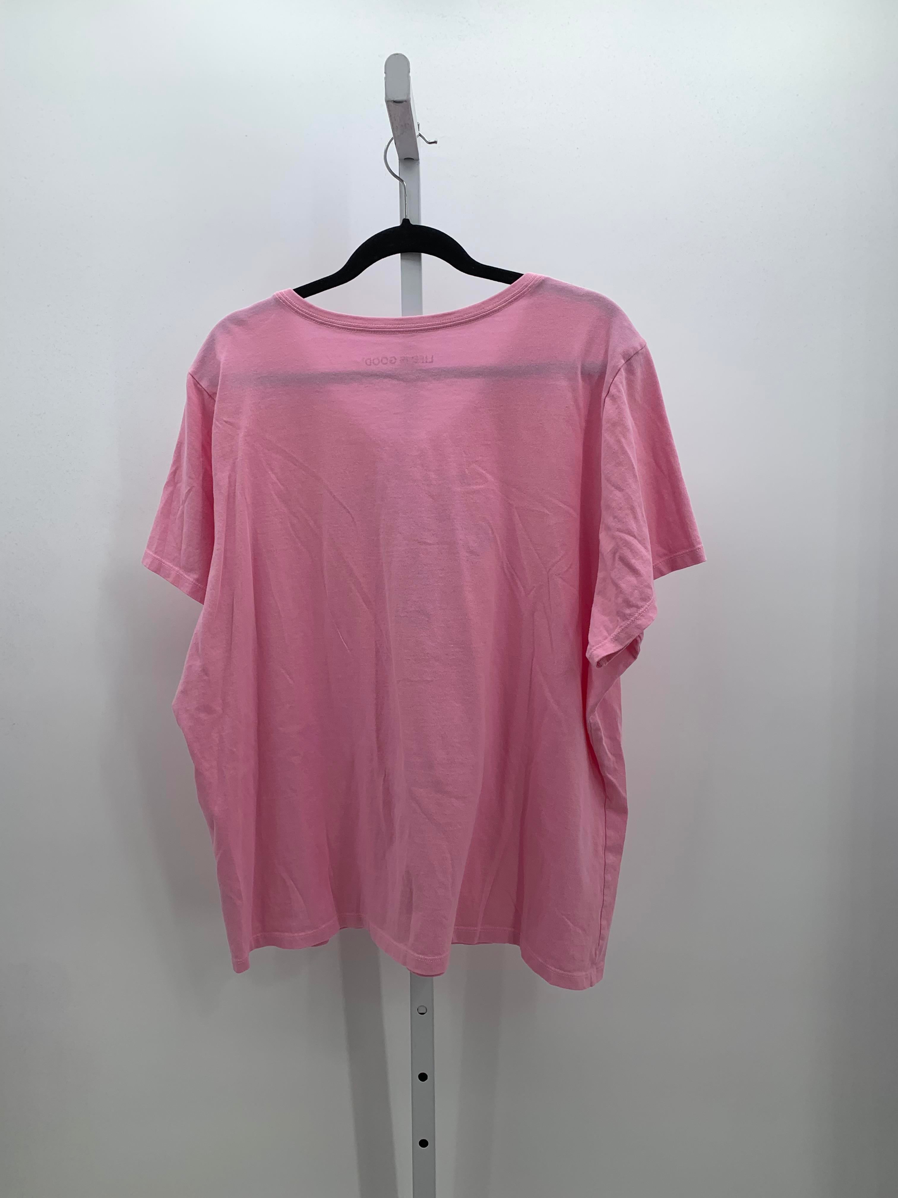 Life is Good Size XXXL Misses Short Sleeve Shirt