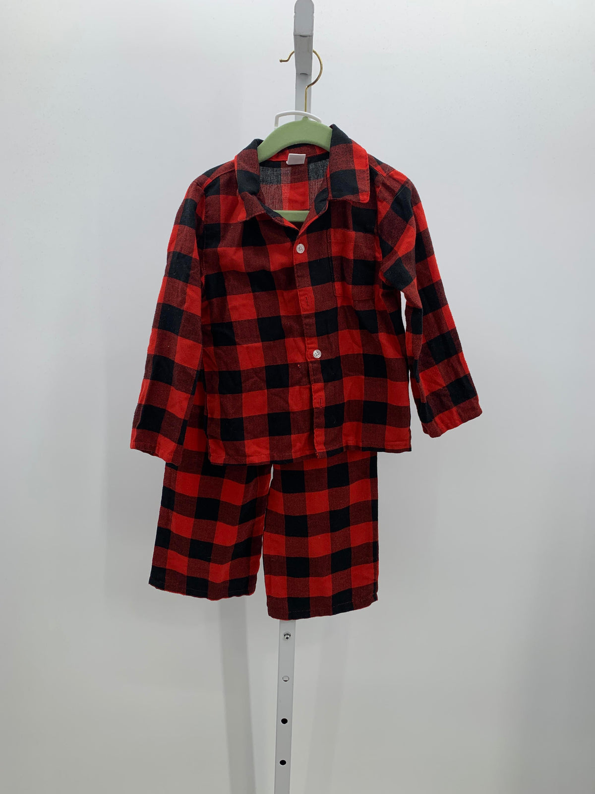 BLACK PLAID