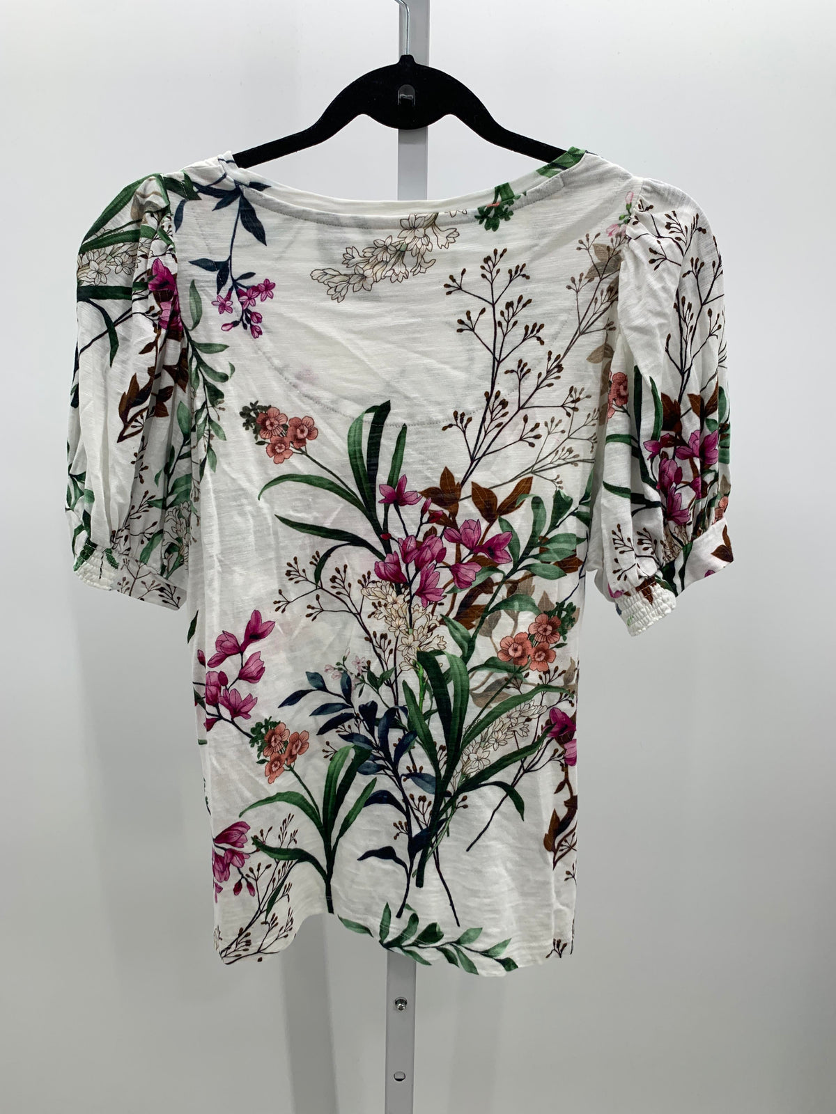 Chico's Size Medium Misses Short Sleeve Shirt