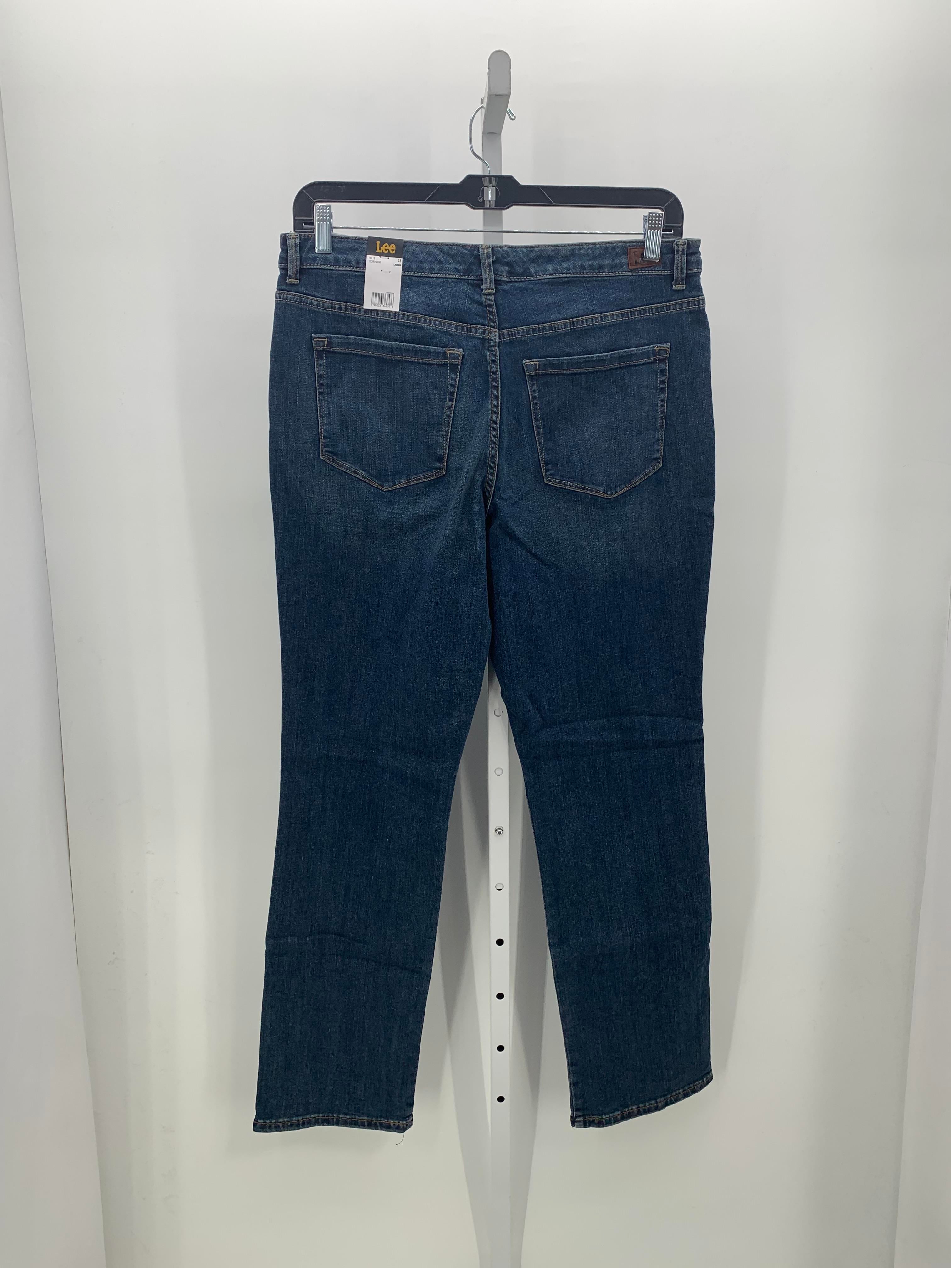 Lee Size 16 Long Misses Jeans