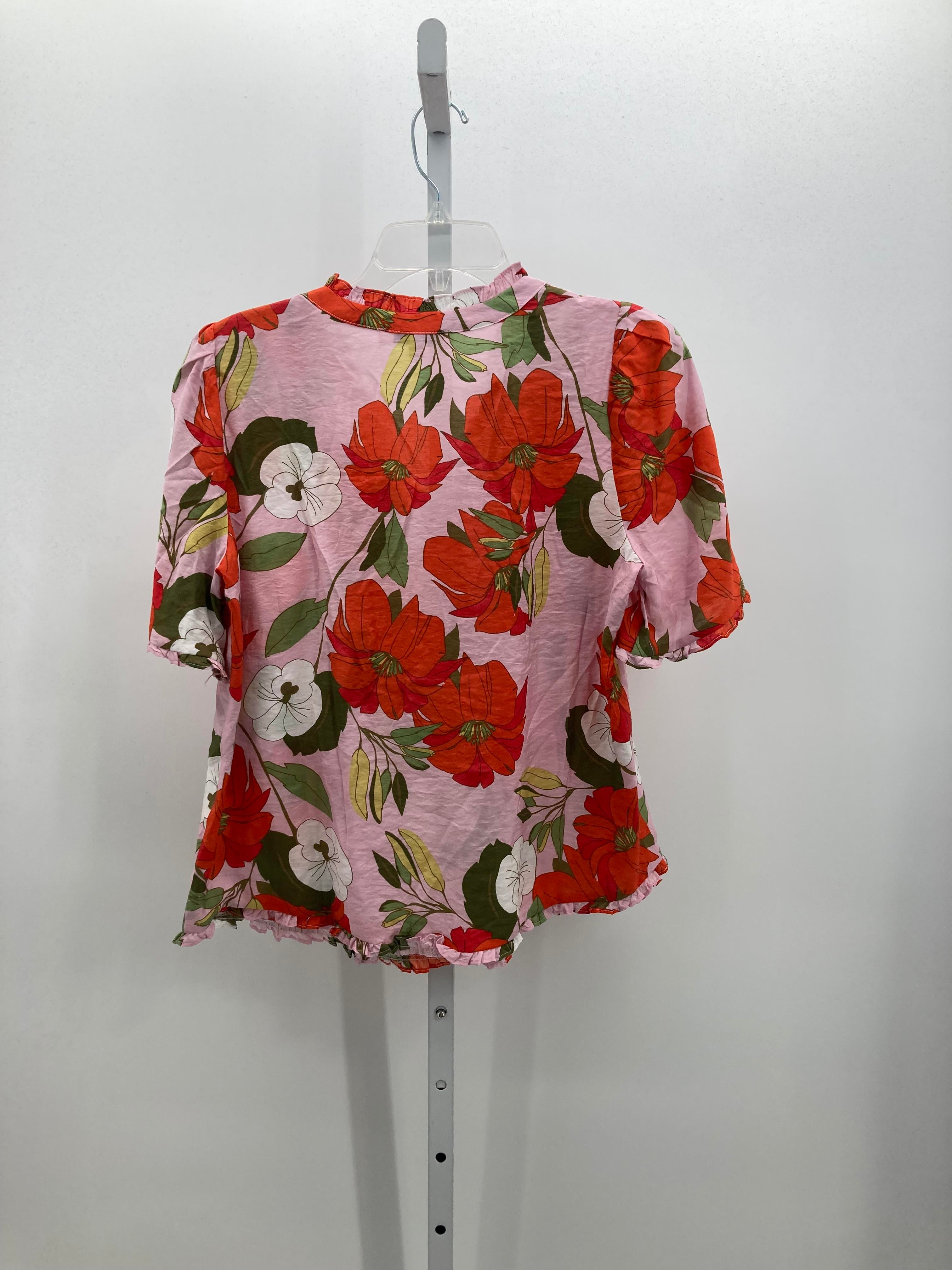 Rose & Olive Size Small Misses Short Sleeve Shirt