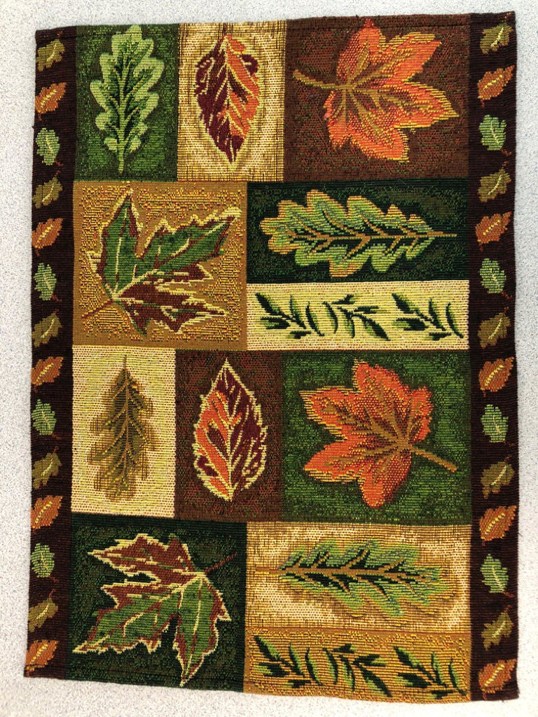 6 FALL LEAF PLACEMATS.