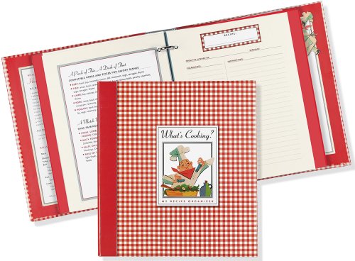 What's Cooking? Recipe Organizer (Recipe Book, Recipe Keeper) - Virginia Reynold