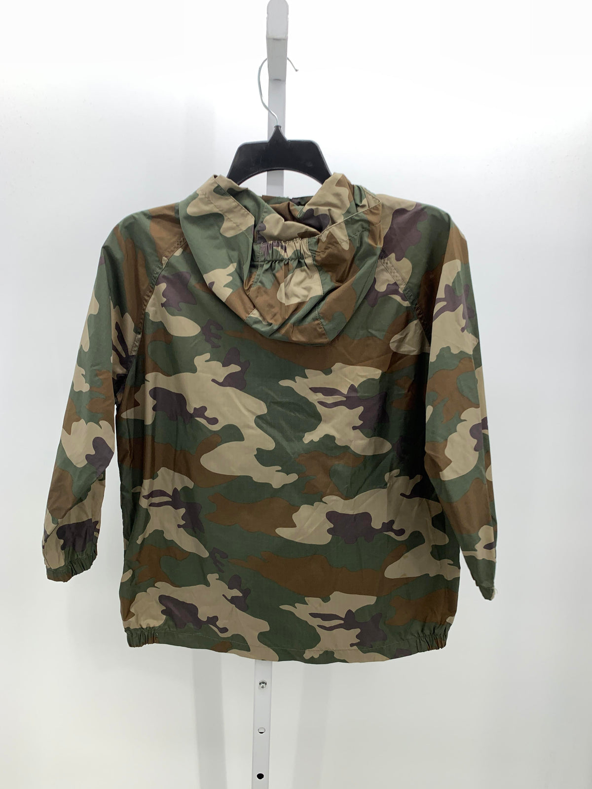 HOODED ZIP CAMO