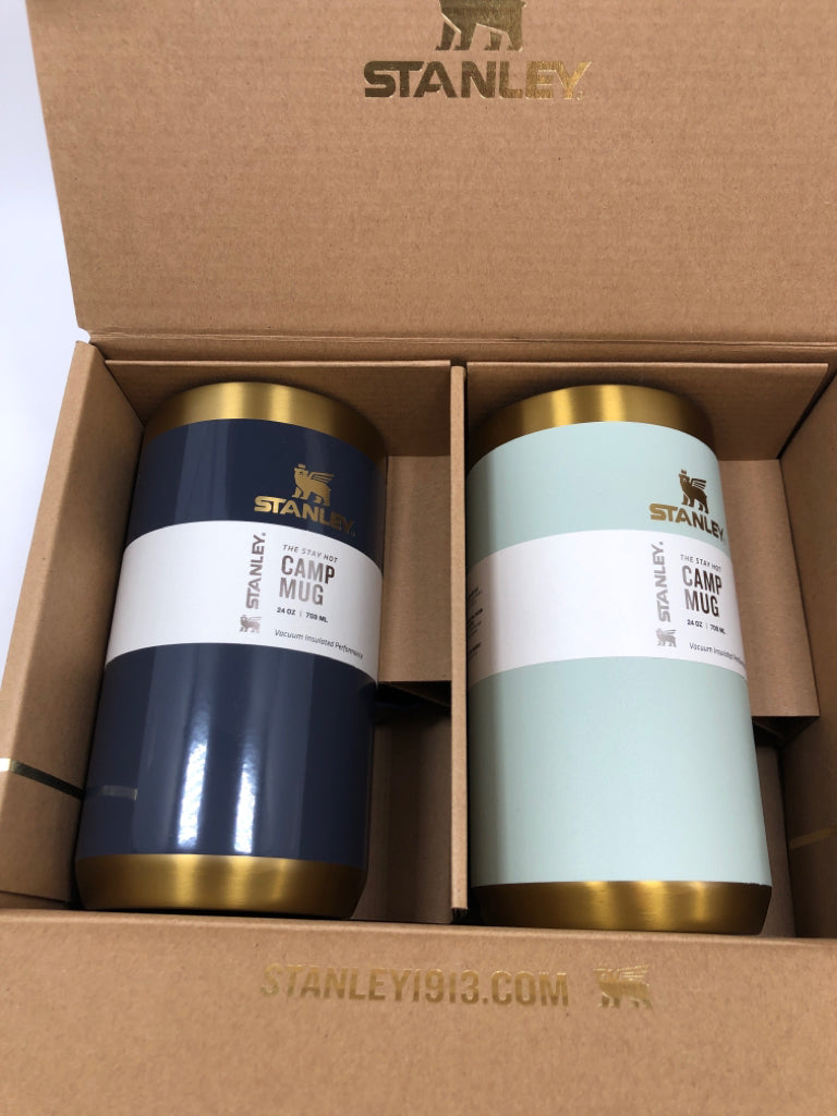 NIB 2PC STANLEY MUG SET.