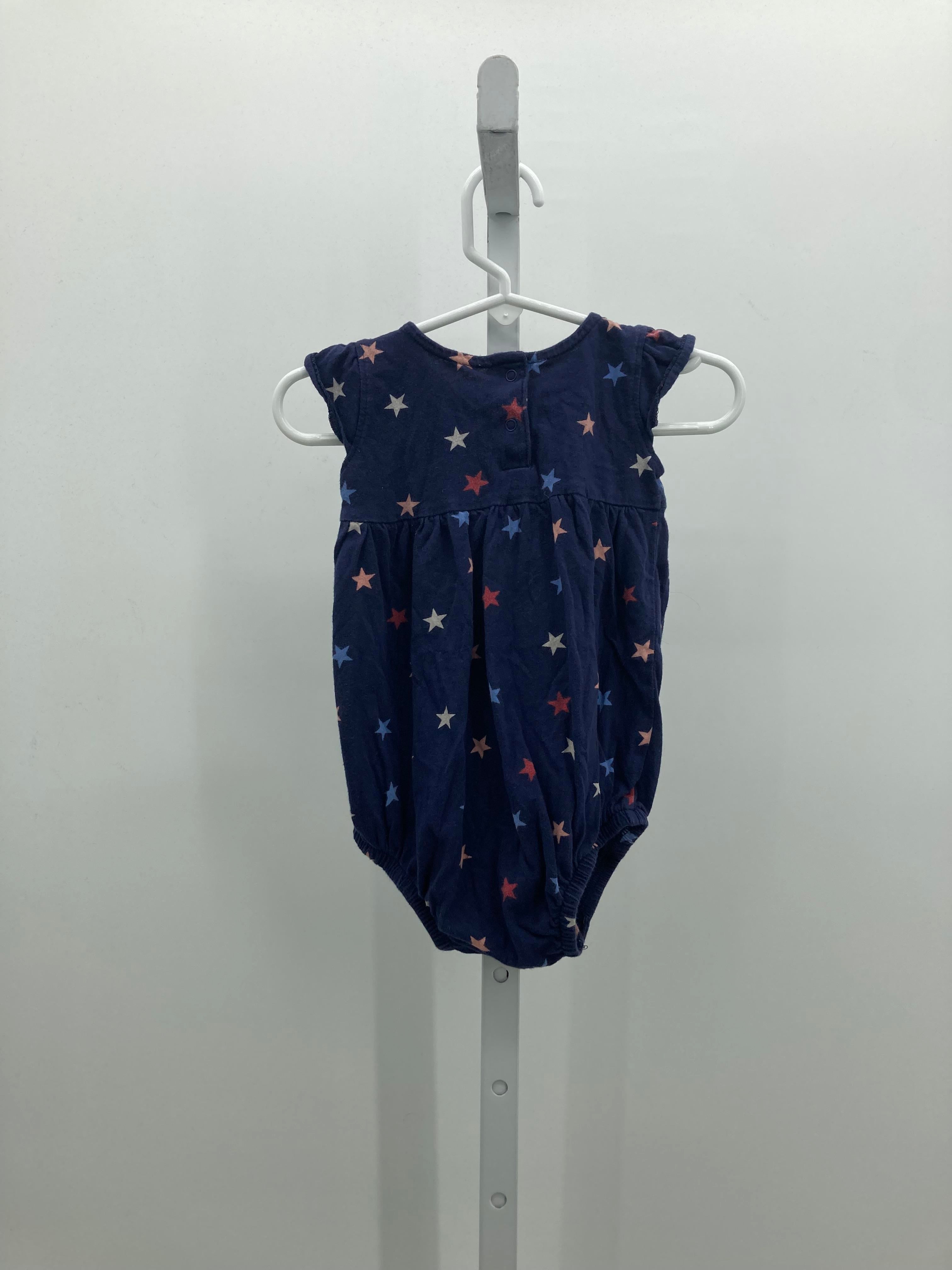 Old Navy Size 6-12 mon Girls Short Slv. Romper