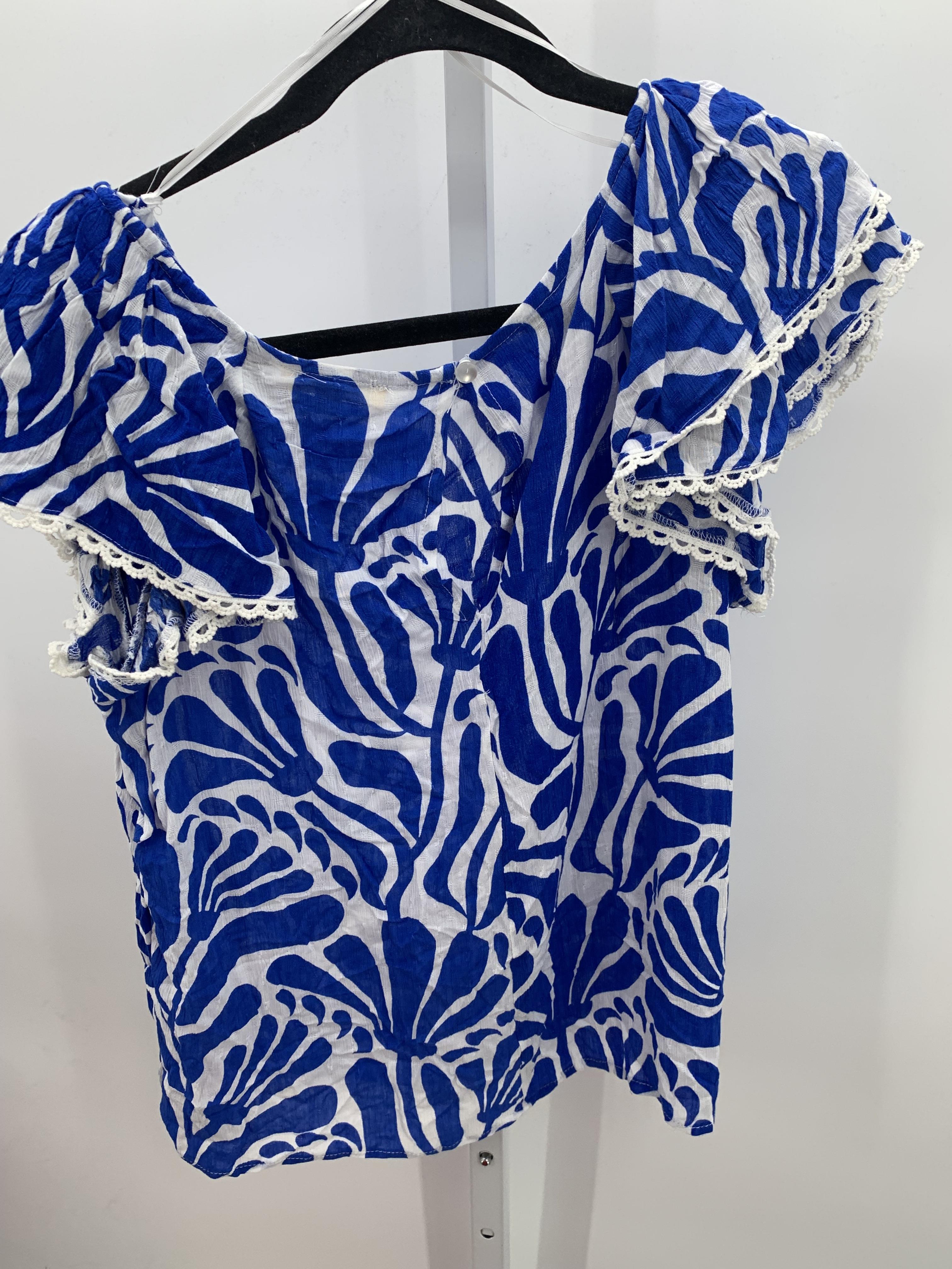 Christian Siriano Size Large Misses Short Sleeve Shirt