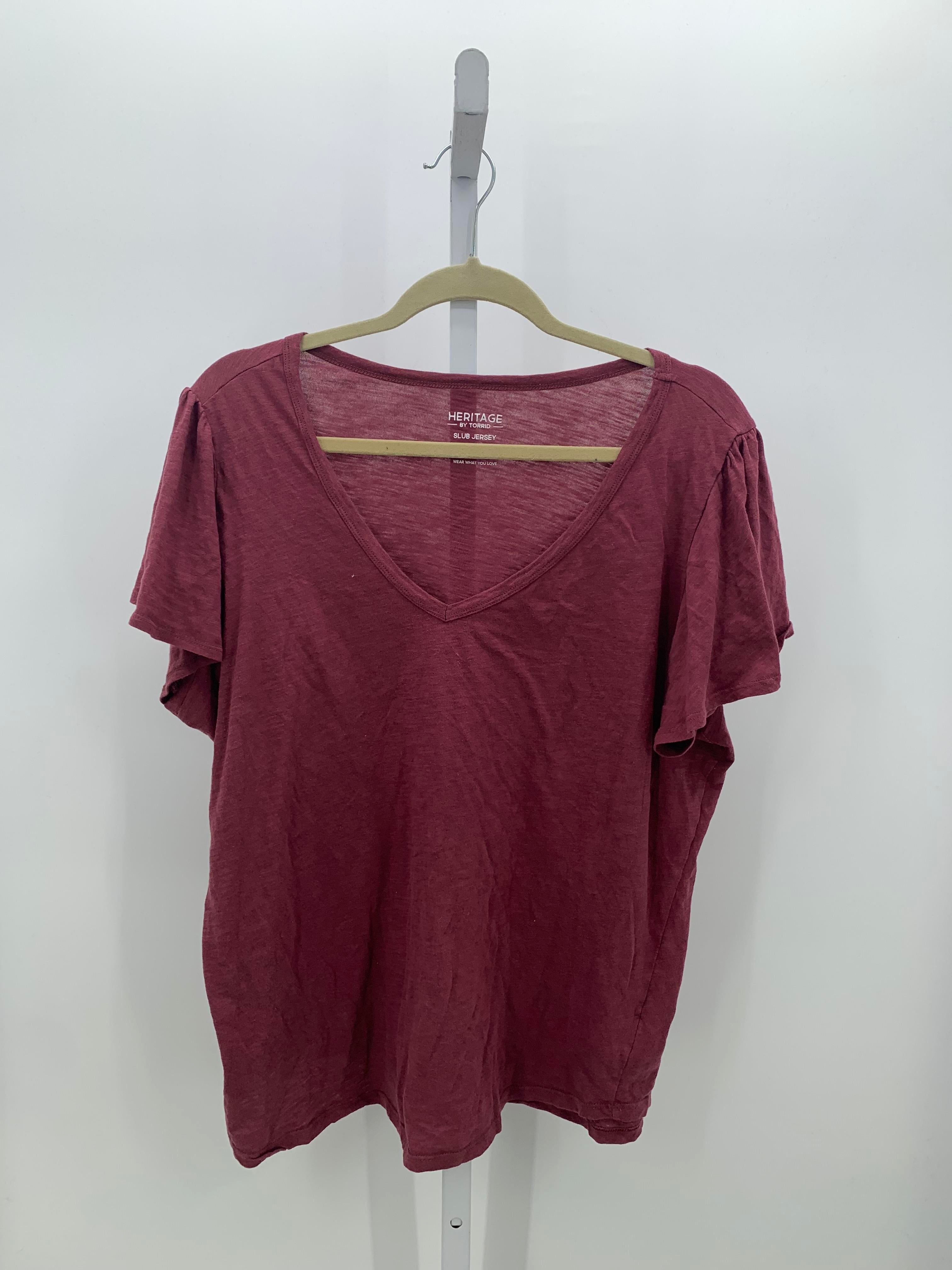 Torrid Size 1X Womens Short Sleeve Shirt