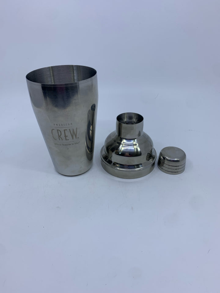 STAINLESS STEEL COCKTAIL SHAKER.