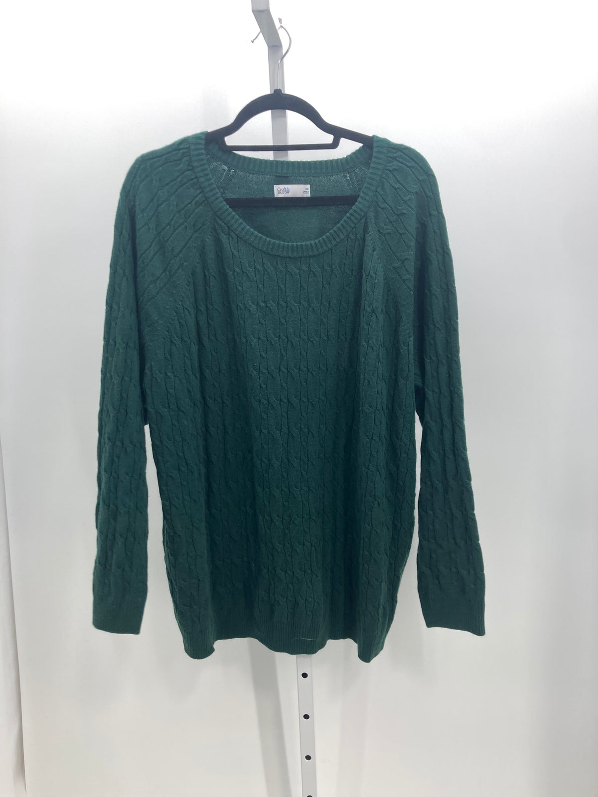Croft & Barrow Size 3X Womens Long Slv Sweater