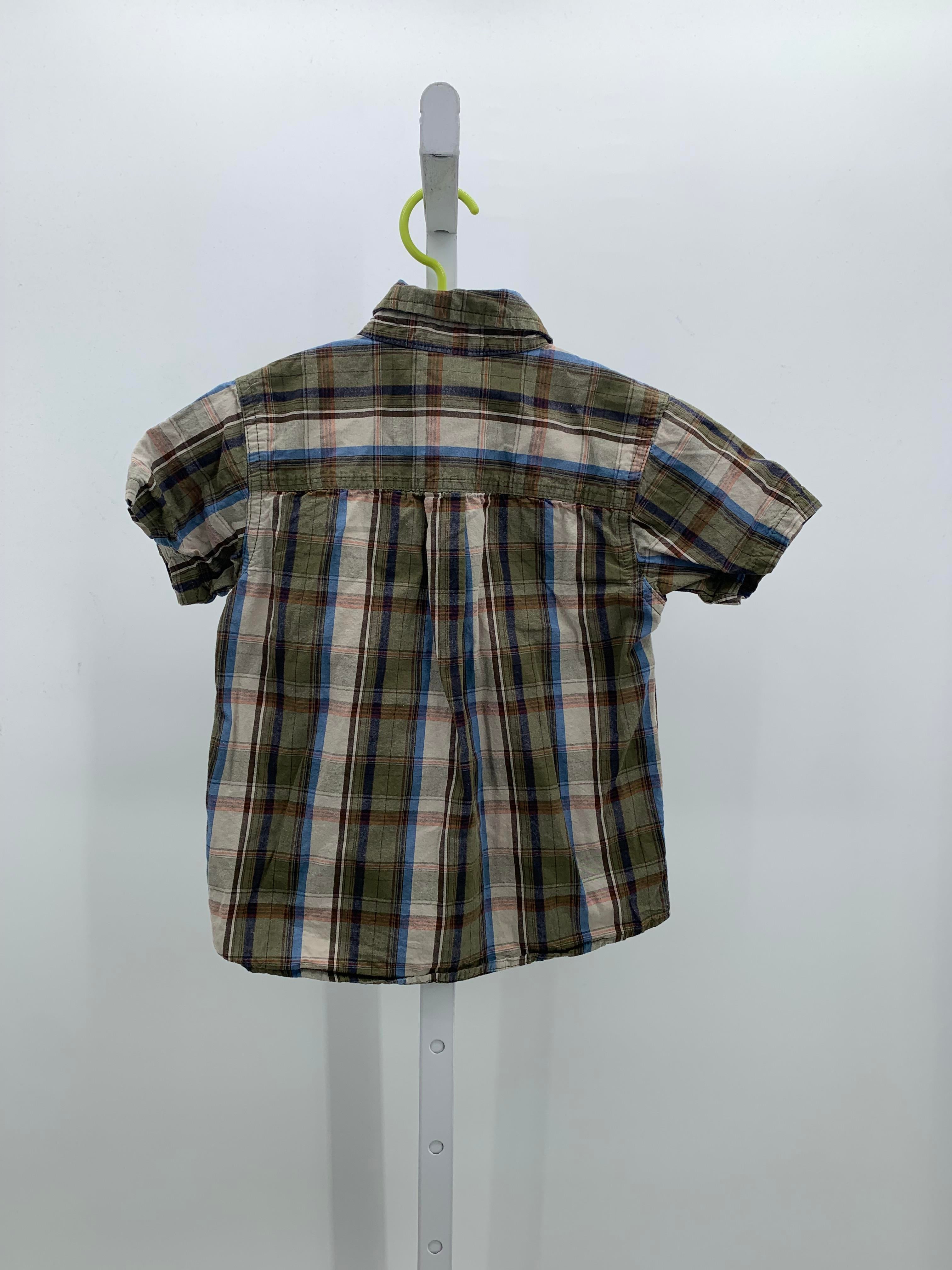 BLUE PLAID BTN DOWN