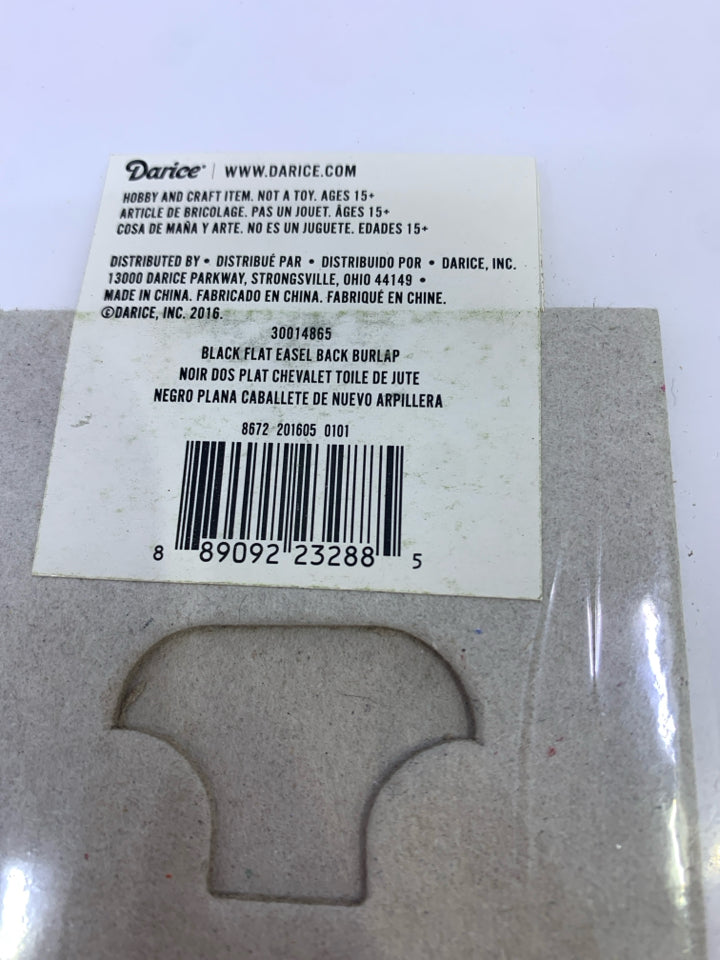 NIP BLACK 3 PC EASEL BACK JEWELRY DISPLAY.