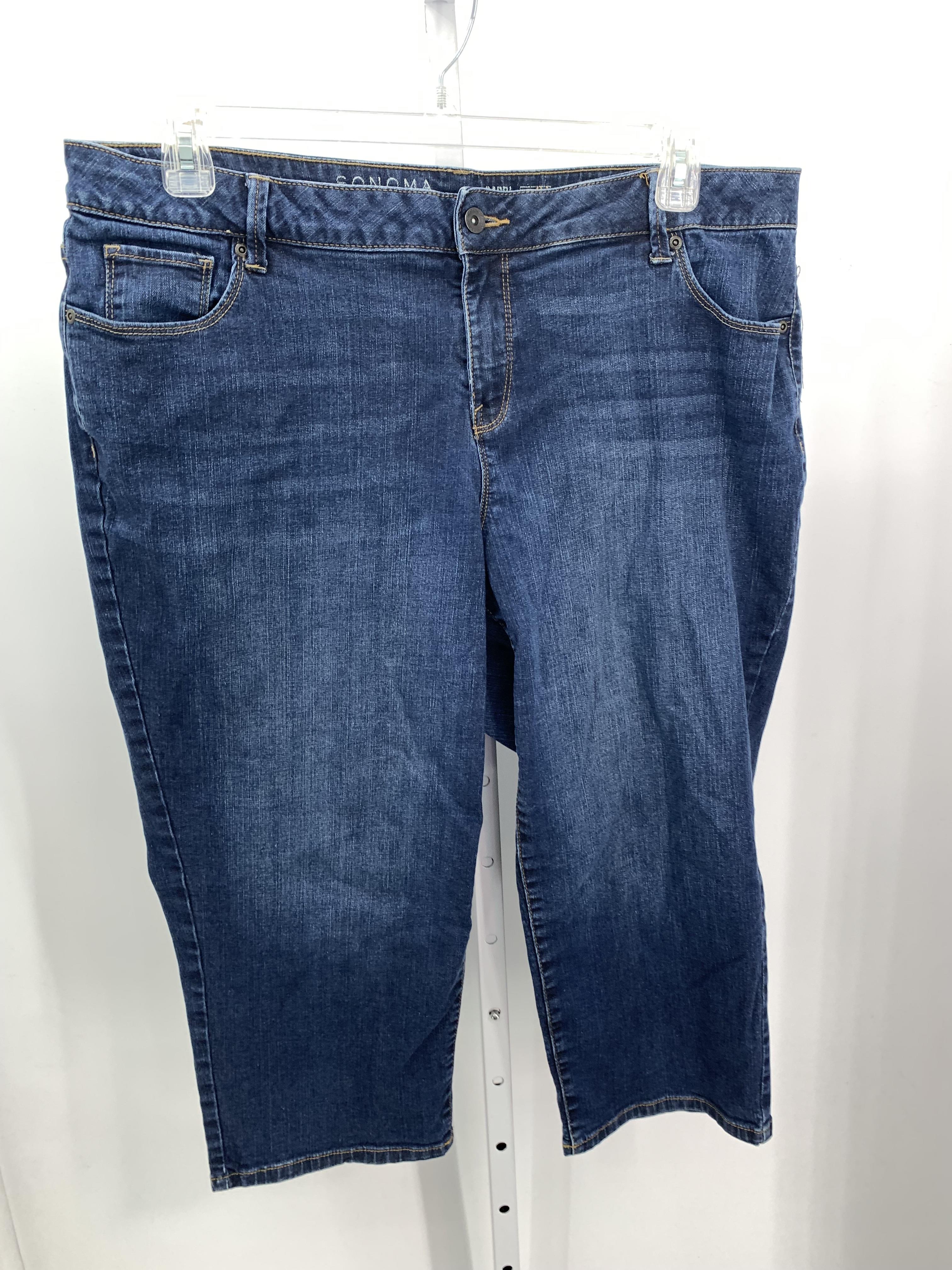 Sonoma Size 18 W Womens Capri Pants