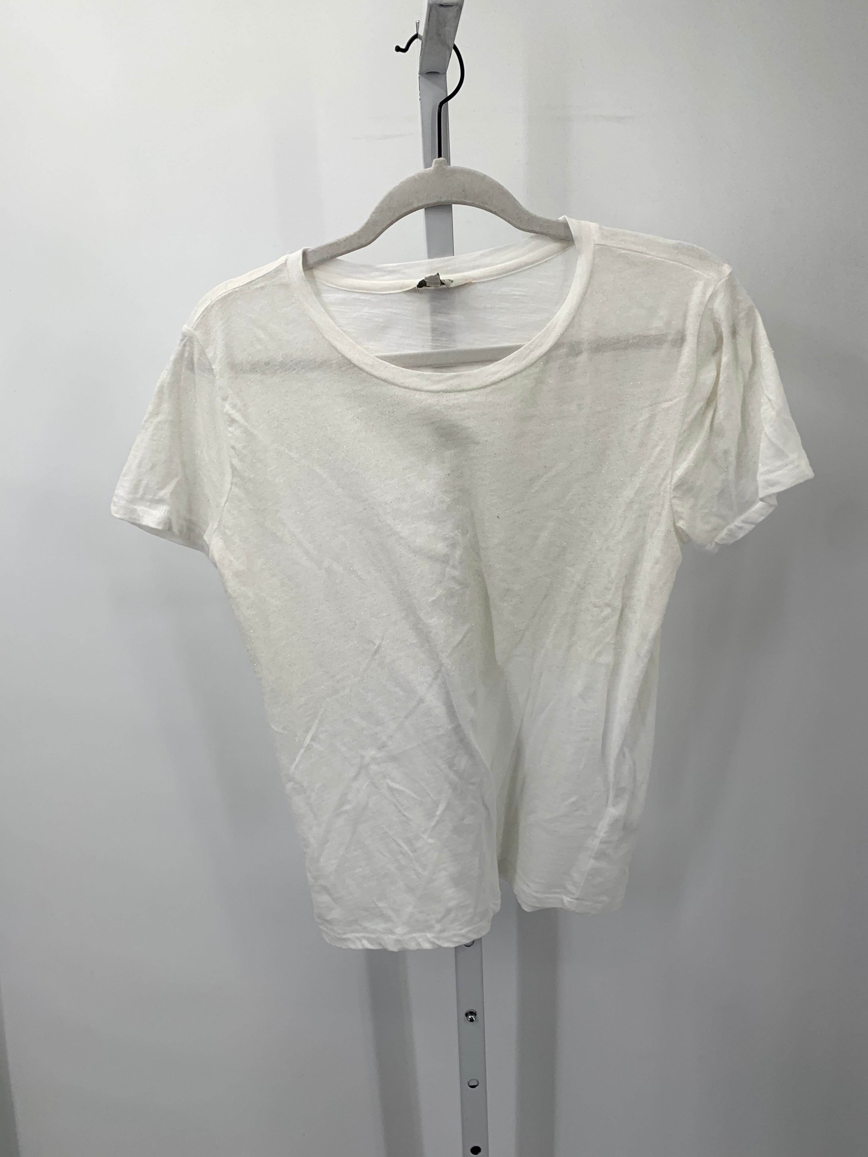 Lucky Brand Size Medium Misses Short Sleeve Shirt