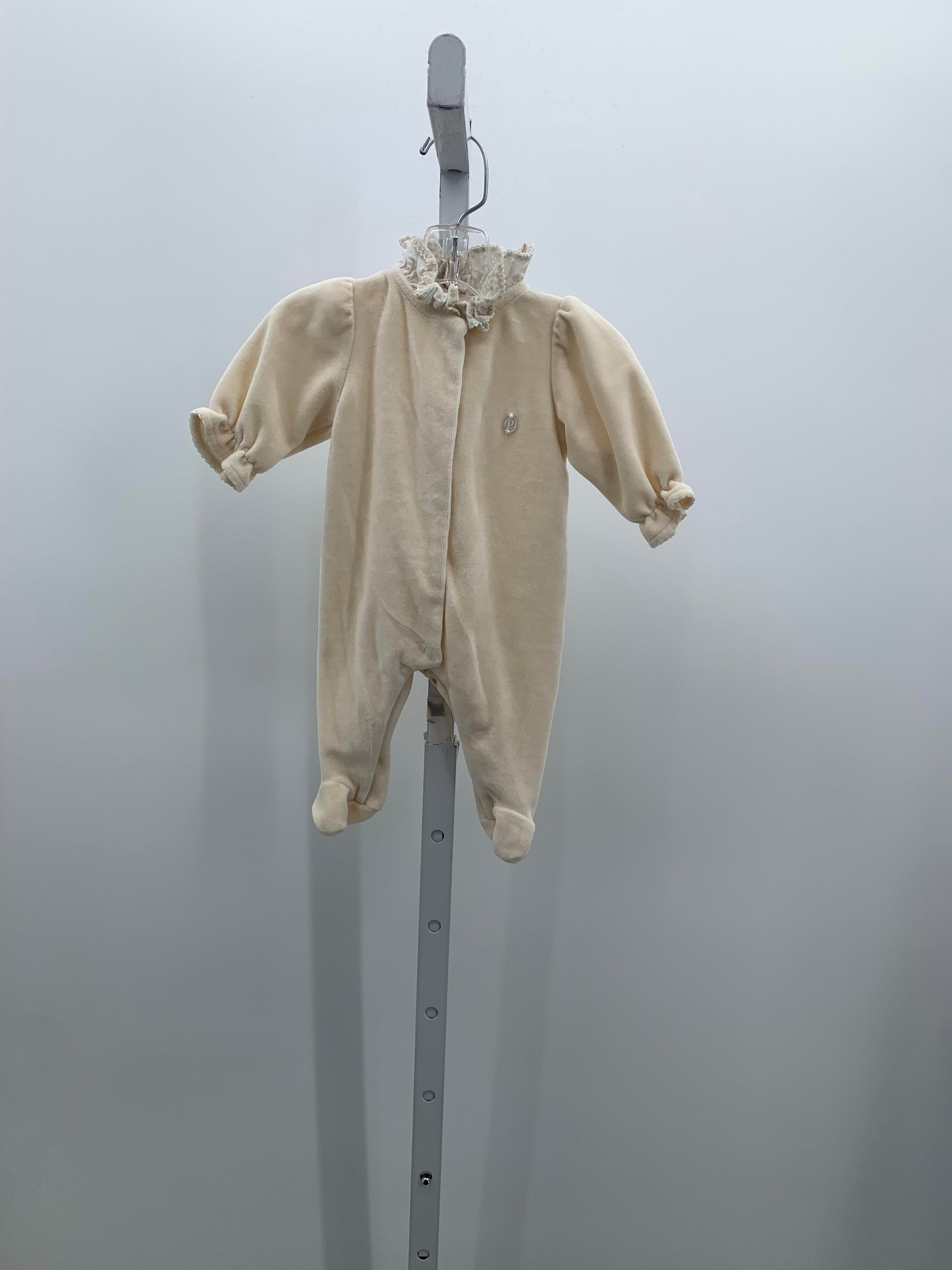 Size Newborn Girls Long Slv. Romper