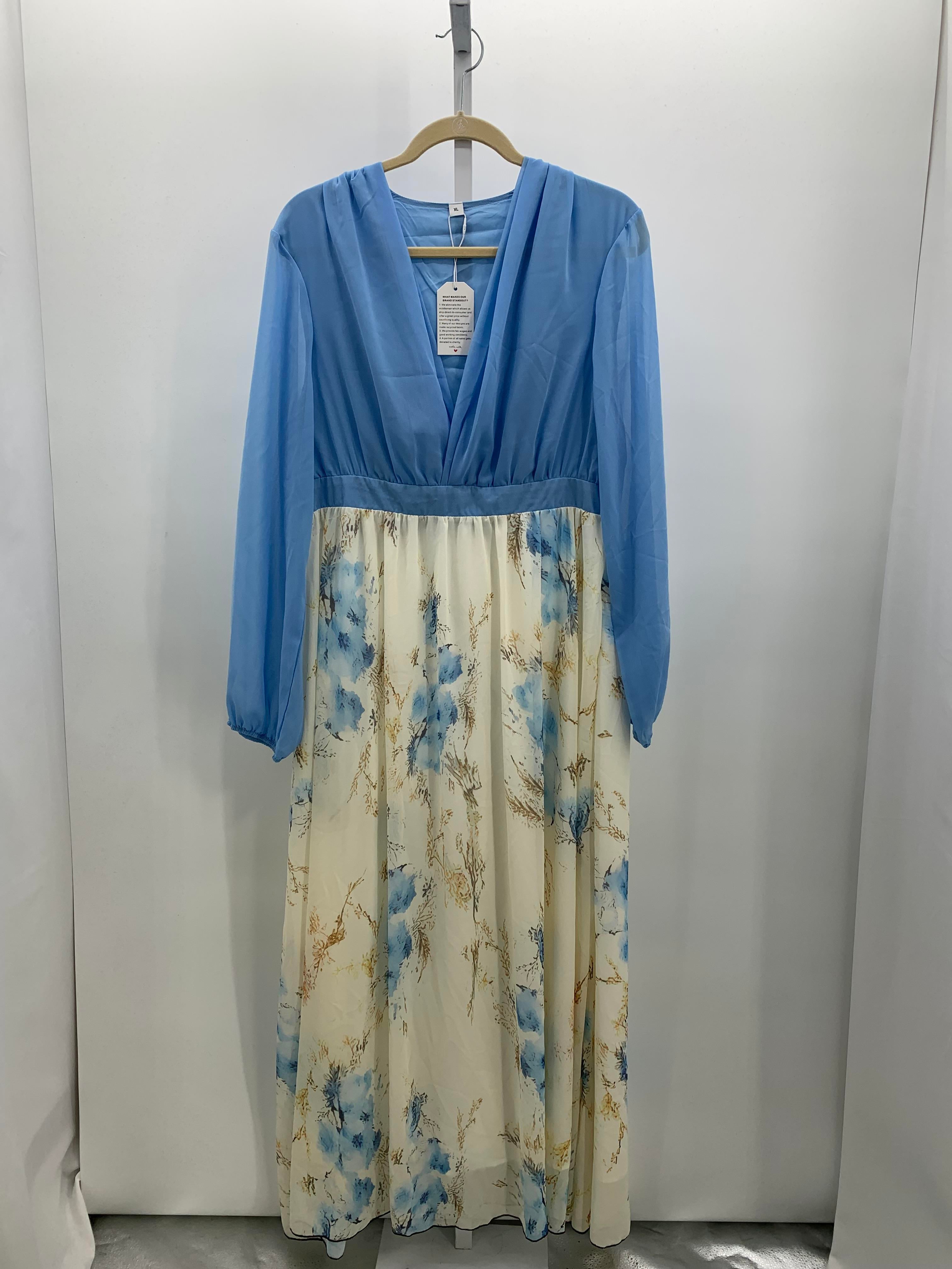 Size Extra Large Misses Long Sleeve Dress