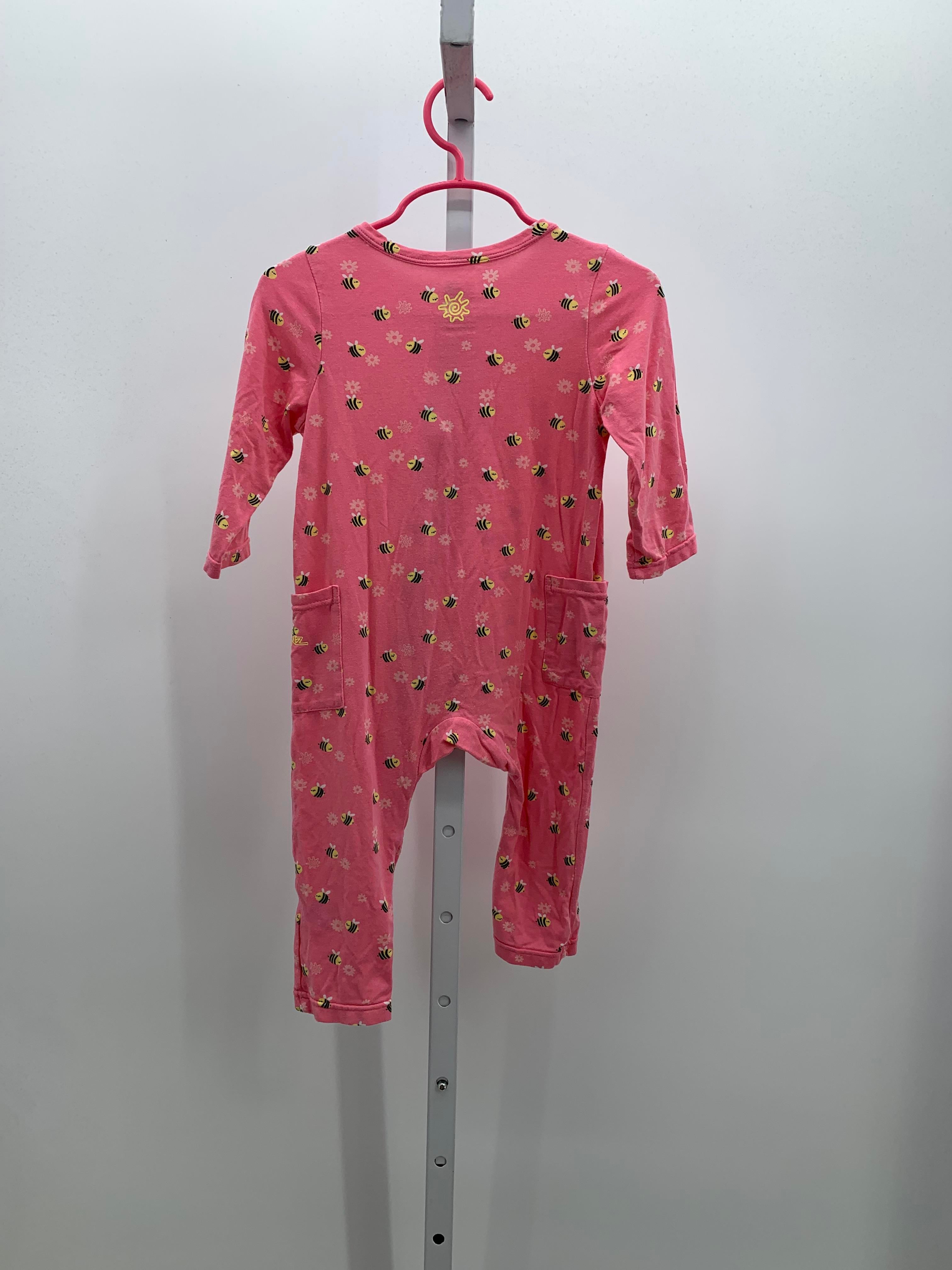 Size 18-24 Months Girls Long Slv. Romper
