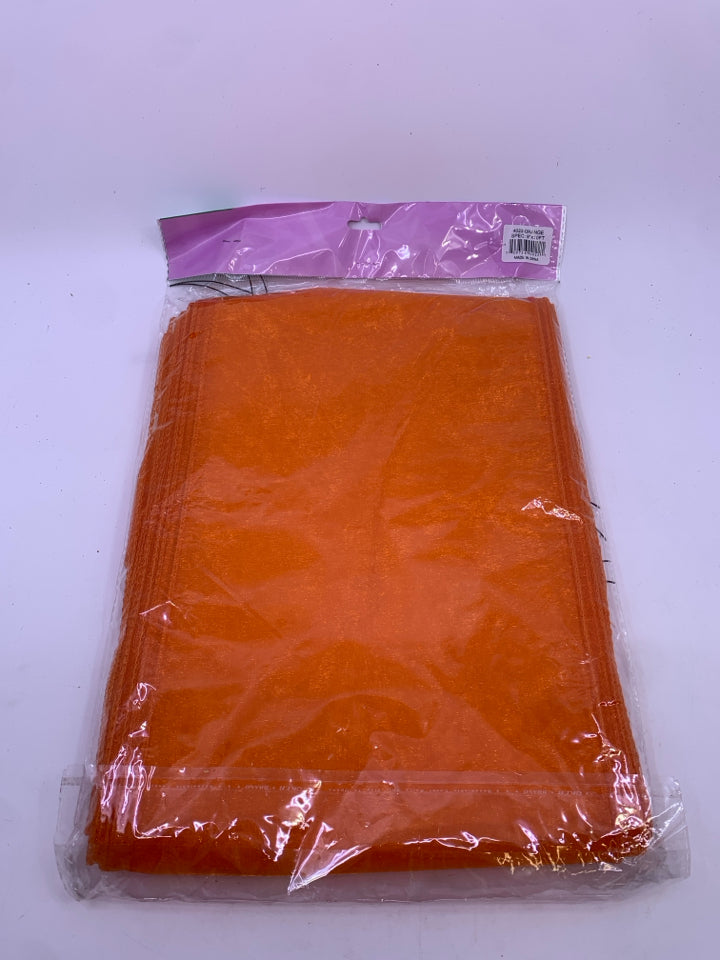 NIP ORANGE CHAIR BOW.