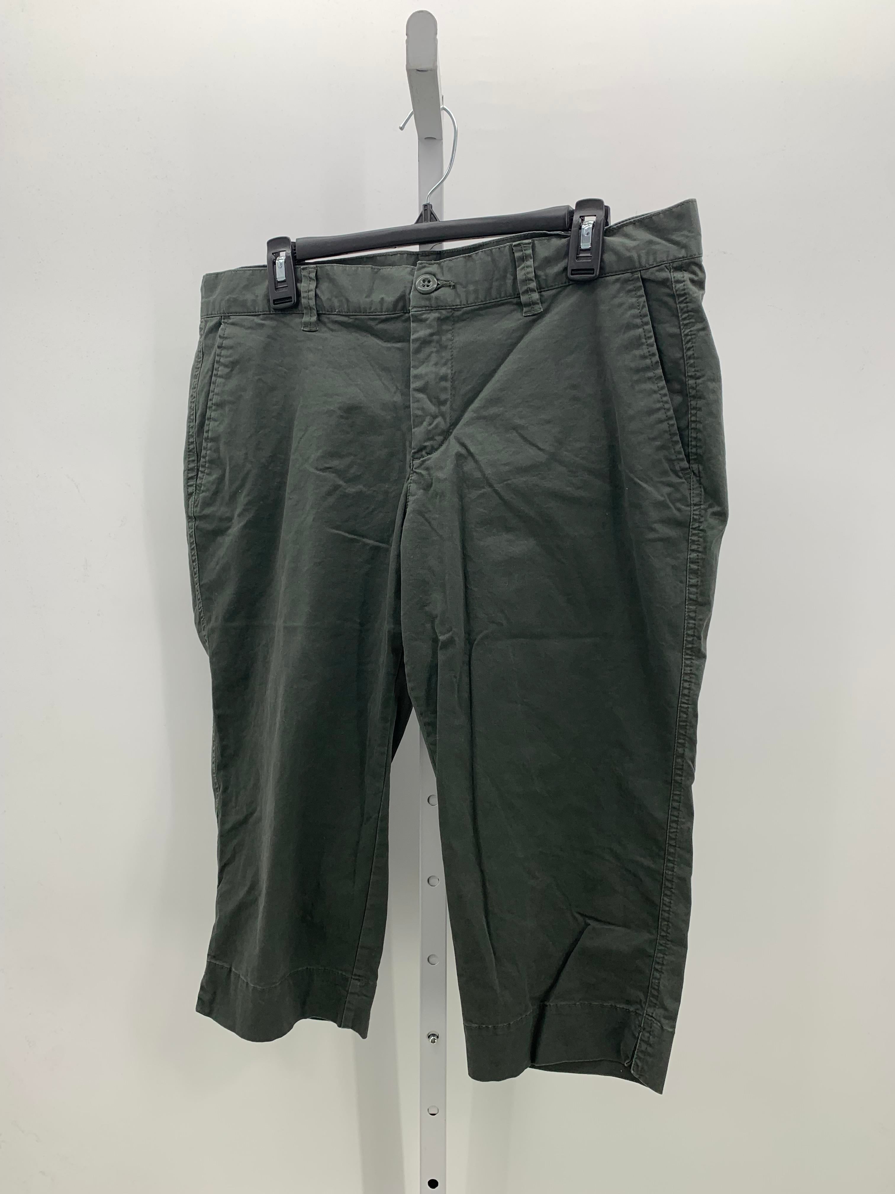 Khakis Size 12 Misses Capri Pants