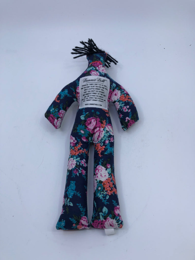 FLORAL DAMNIT DOLL.
