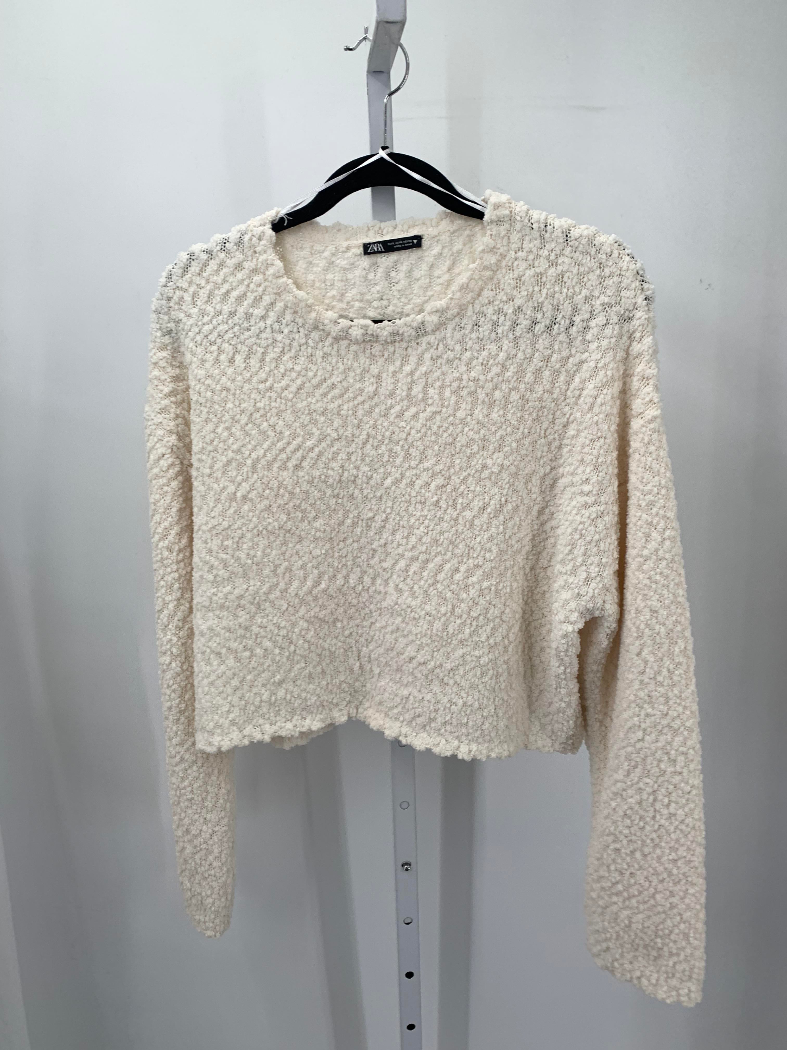 Zara Size Large Juniors Long Sleeve Sweater