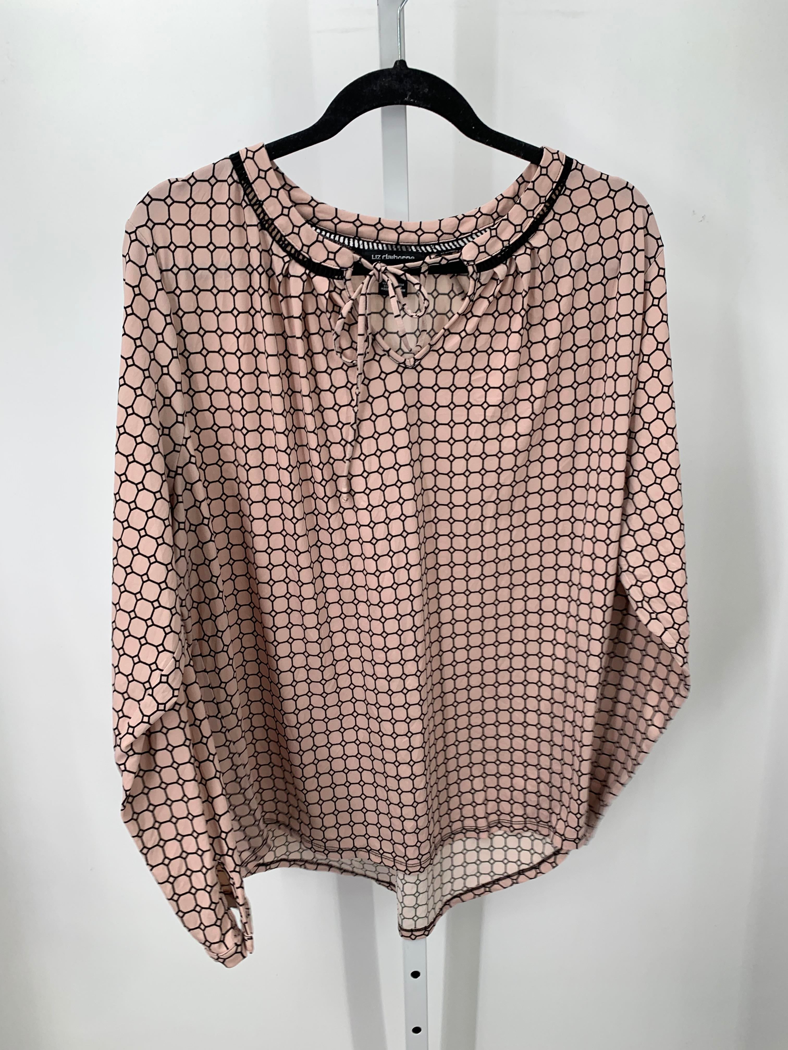 Liz Claiborne Size 1X Womens Long Sleeve Shirt