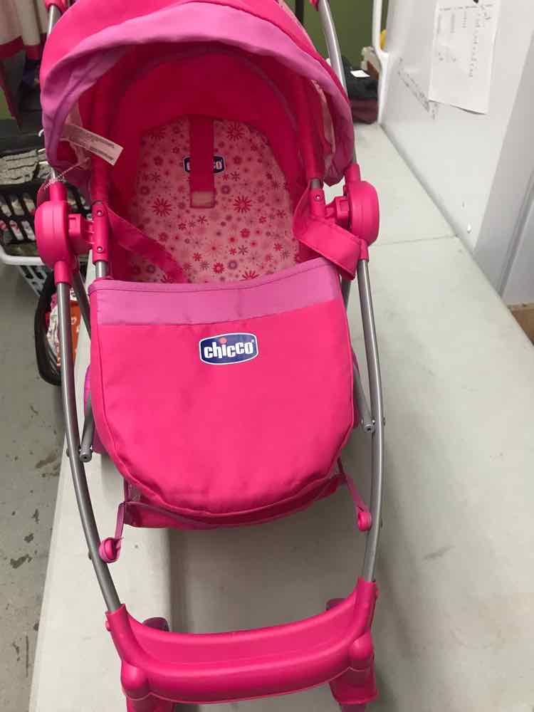 Pink 4-in-1 Doll Pram
