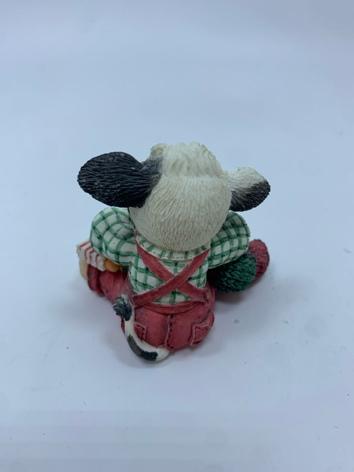 "HERD YOU WERE A VERY GOOD CALF" MARY MOOMOOS FIGURE.