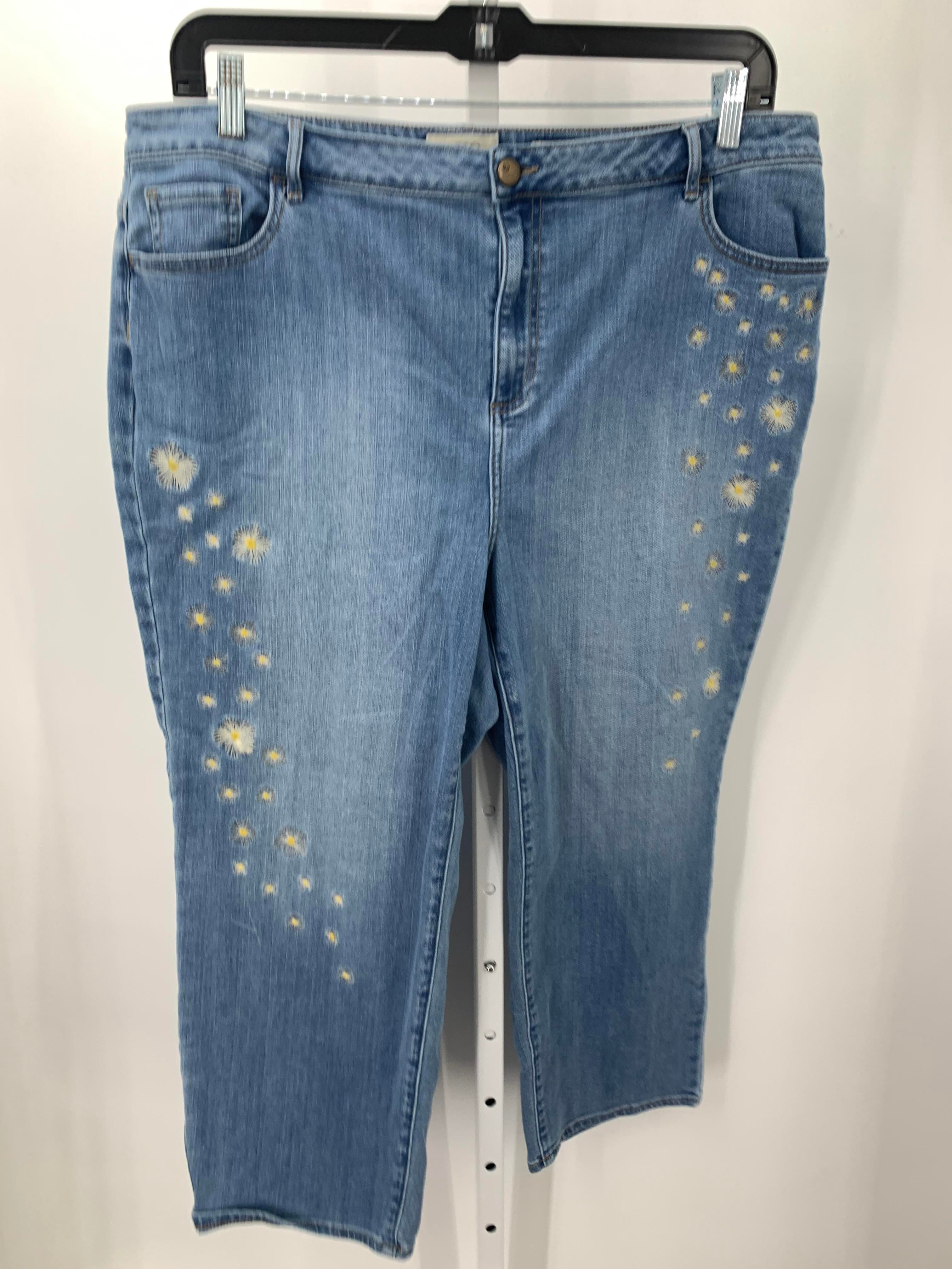 LOGO Size 20 W Womens Jeans