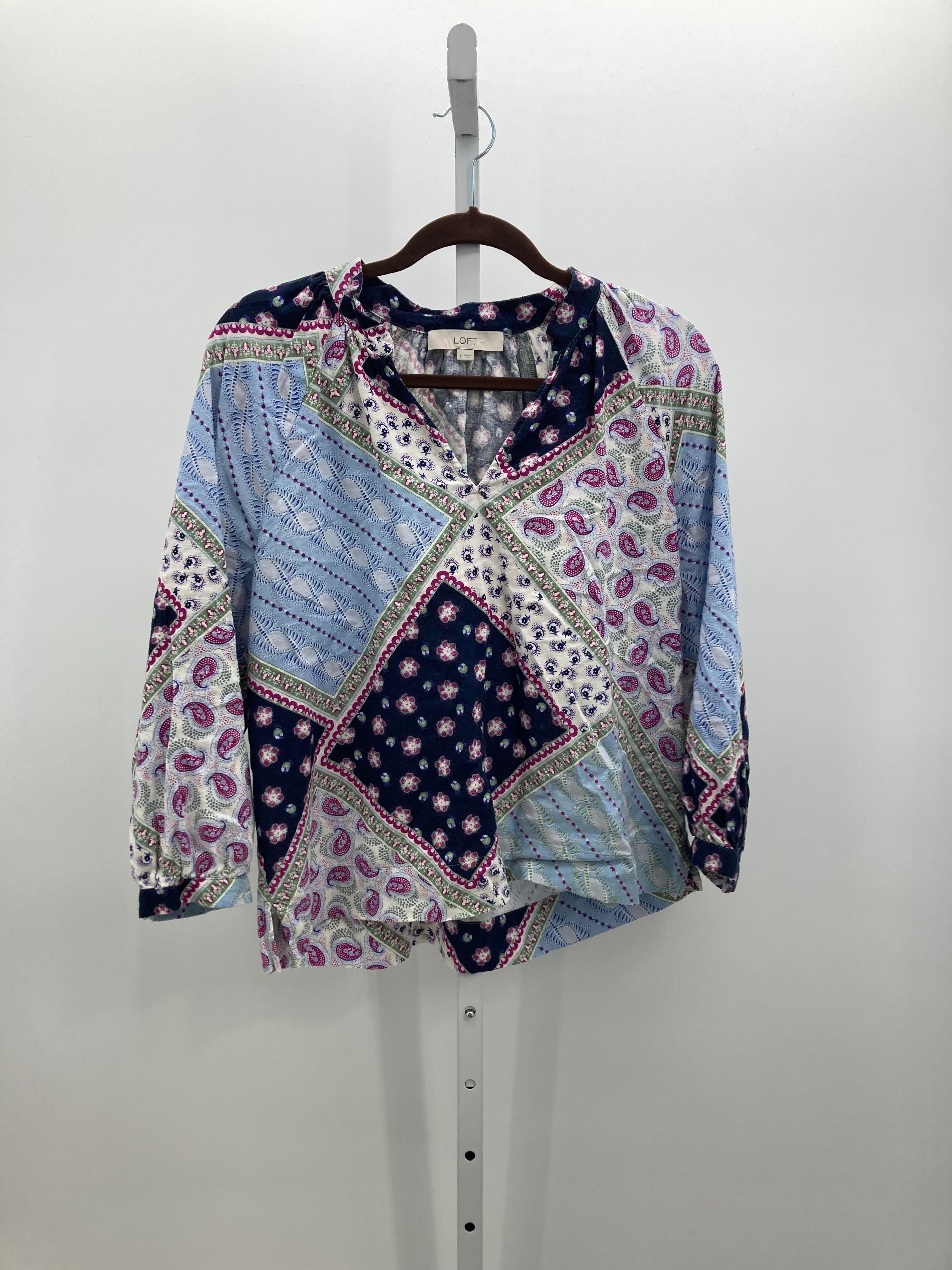 Loft Size Medium Misses 3/4 Sleeve Shirt