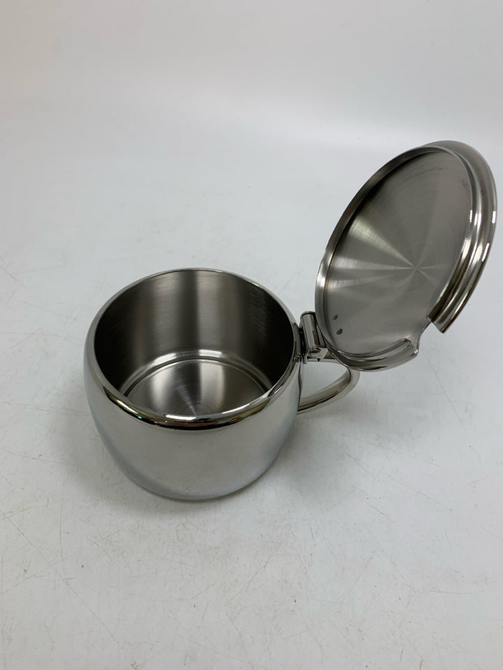 NEW STAINLESS STEEL SUGAR BOWL PINTINOX.