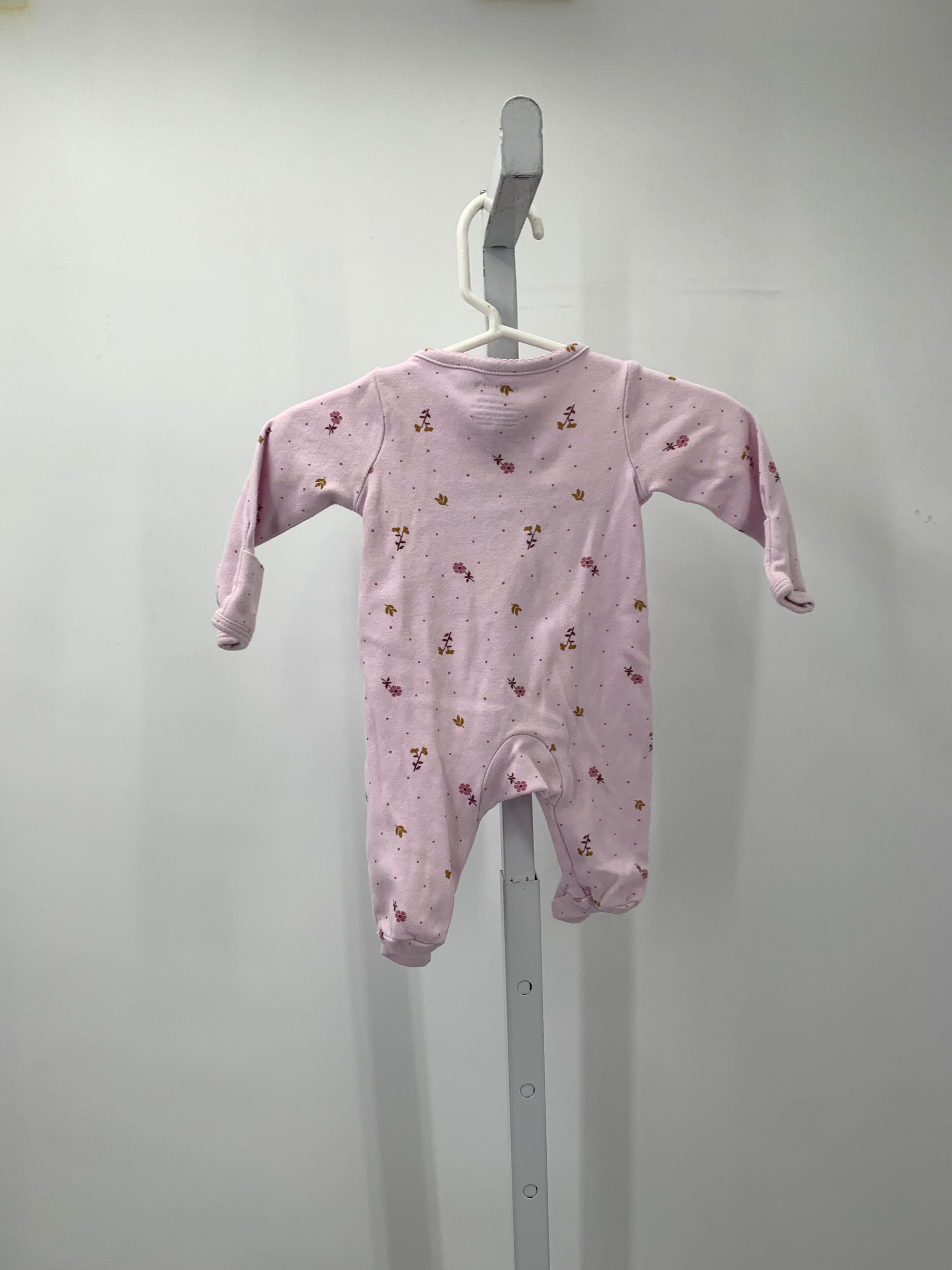 Carters Size Newborn Girls Long Slv. Romper