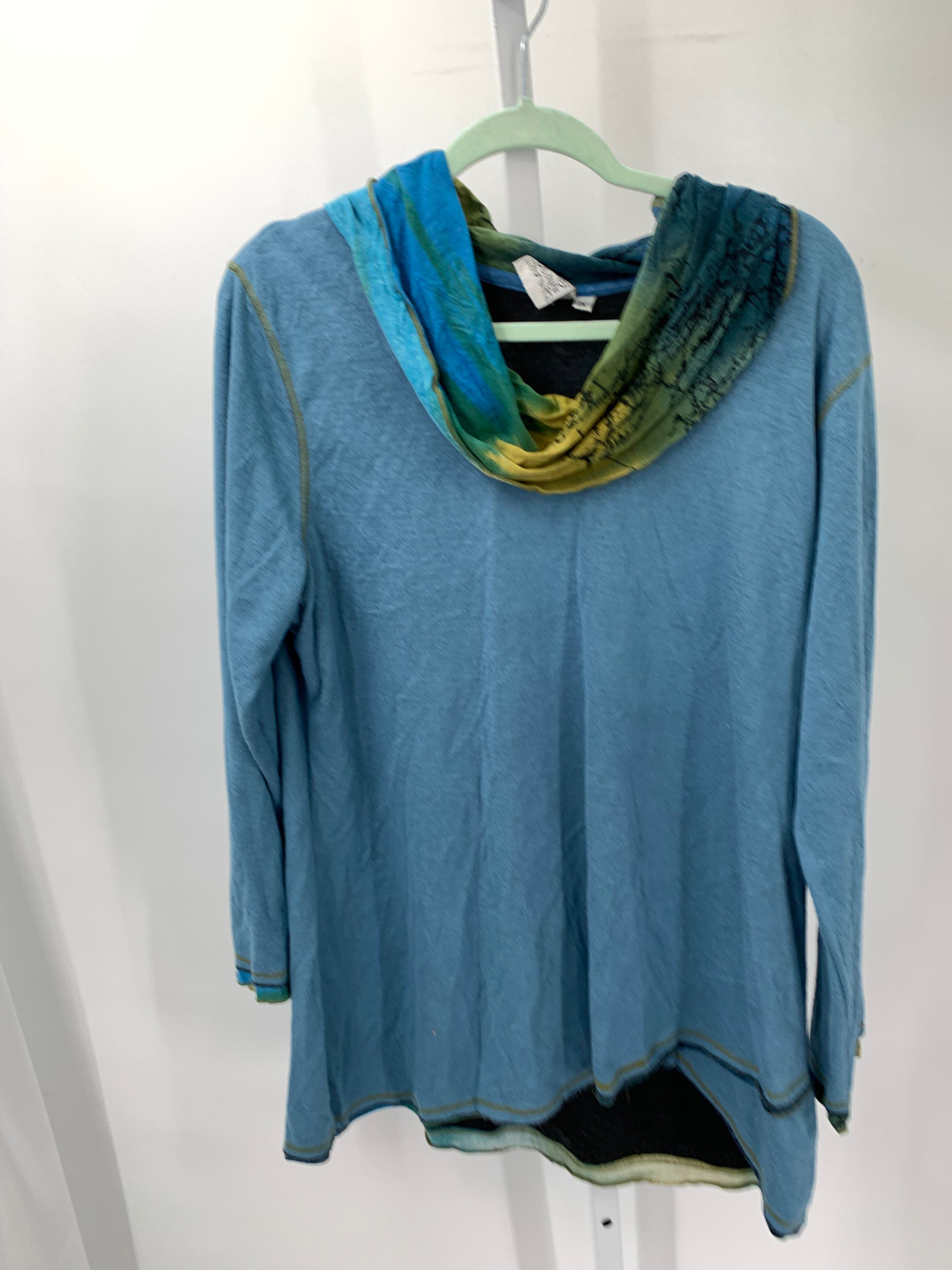 Size 1X Womens Long Sleeve Shirt