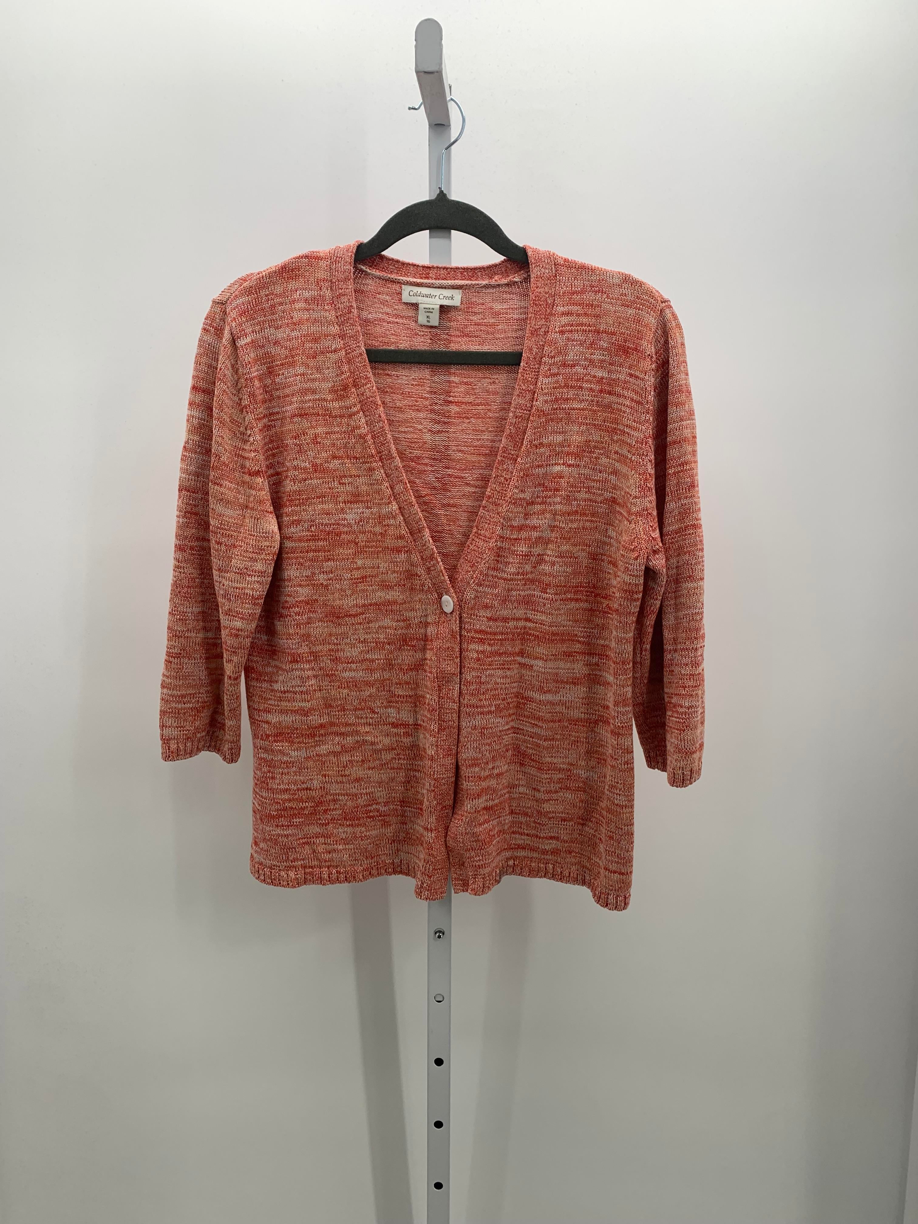 Coldwater Creek Size Extra Large Misses 3/4 Sleeve Sweater