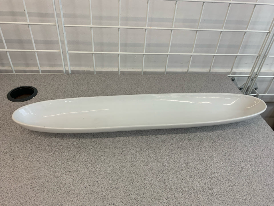 POTTERY BARN GREAT WHITE OLIVE TRAY.