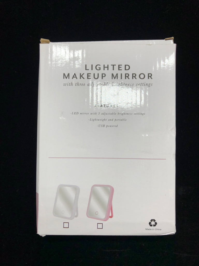 NIB LIGHTED MAKEUP MIRROR.